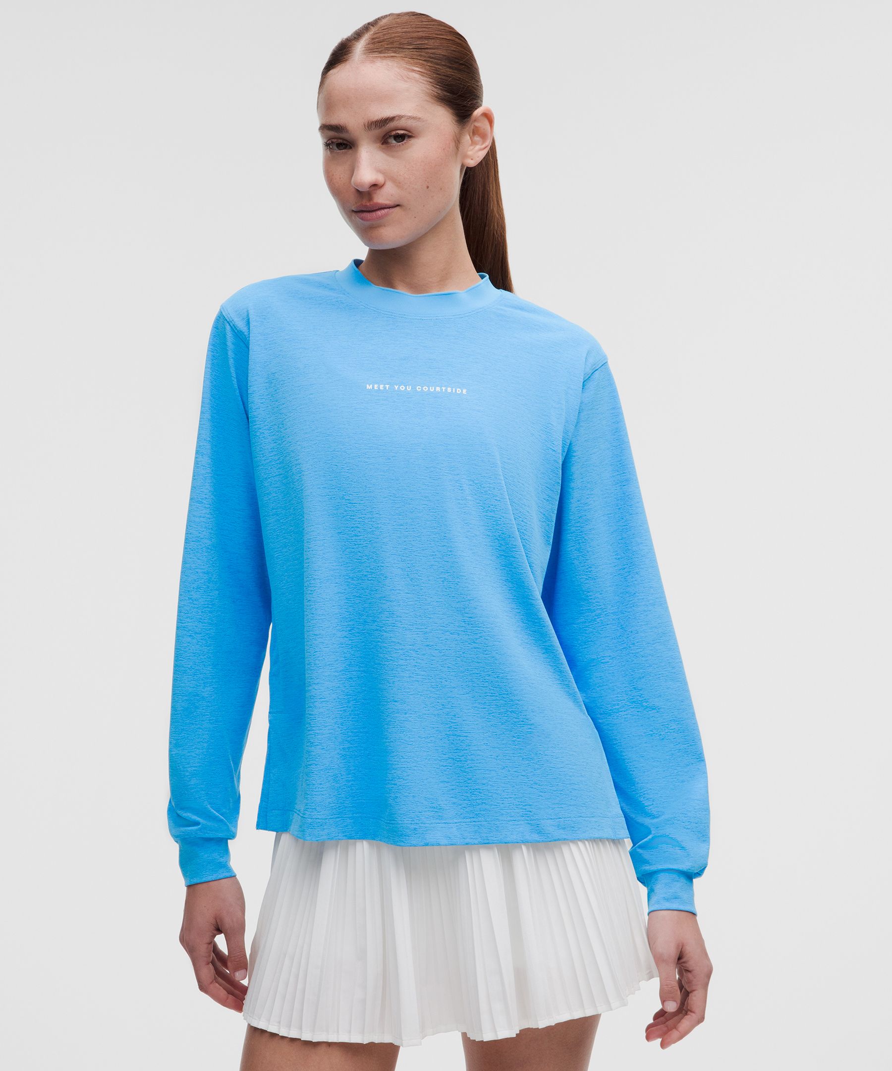 UV-Protective Long-Sleeve Tennis Shirt *Courtside