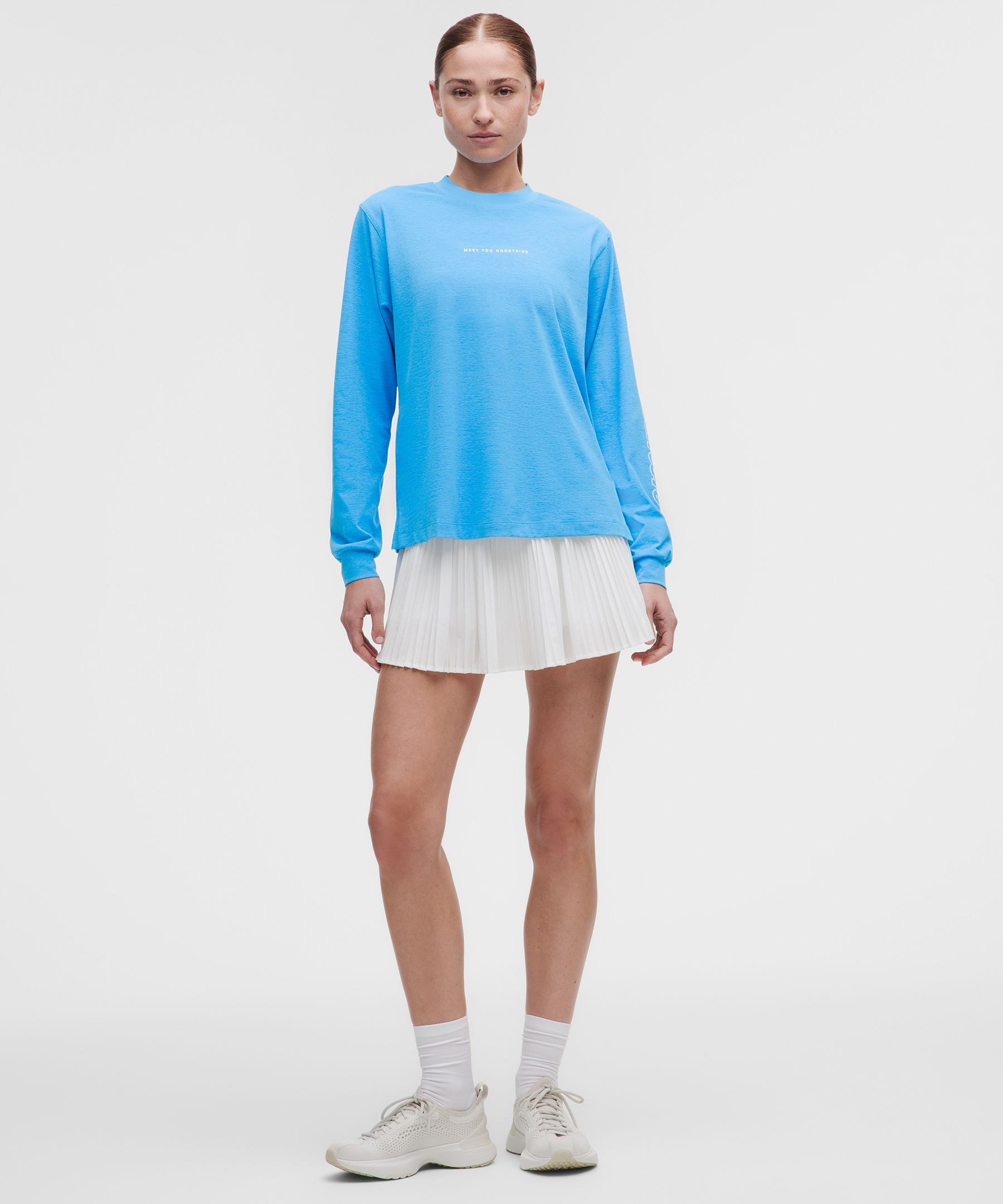 UV-Protective Long-Sleeve Tennis Shirt *Courtside
