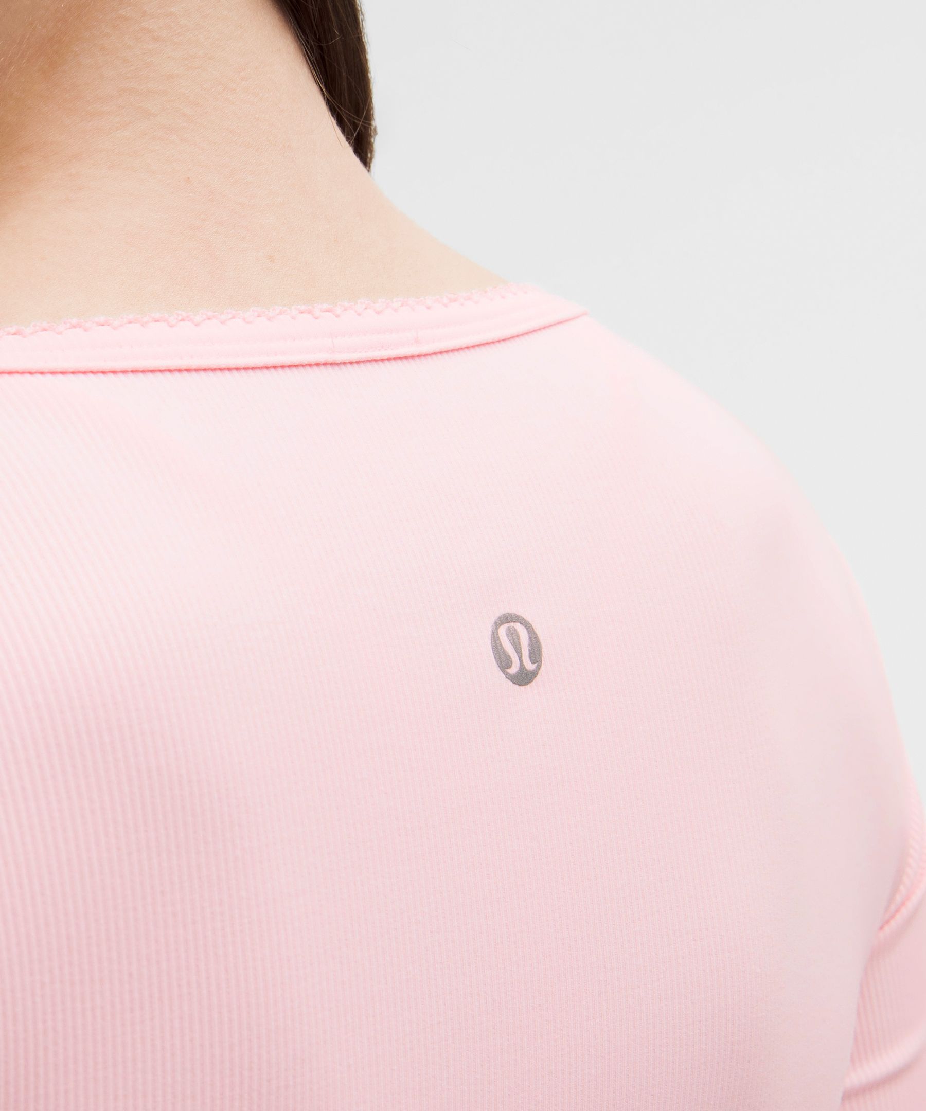 Nulu Ribbed Wrap-Front Long-Sleeve Shirt *Heart