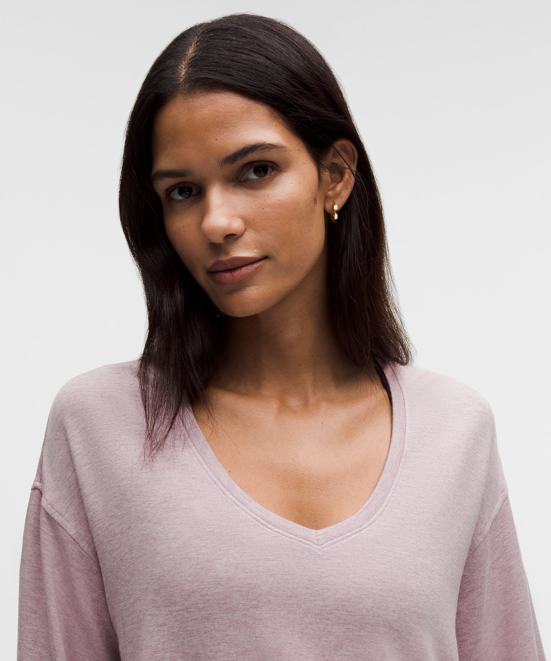 BeCalm V-Neck Bell Sleeve Shirt - thumbnail 10