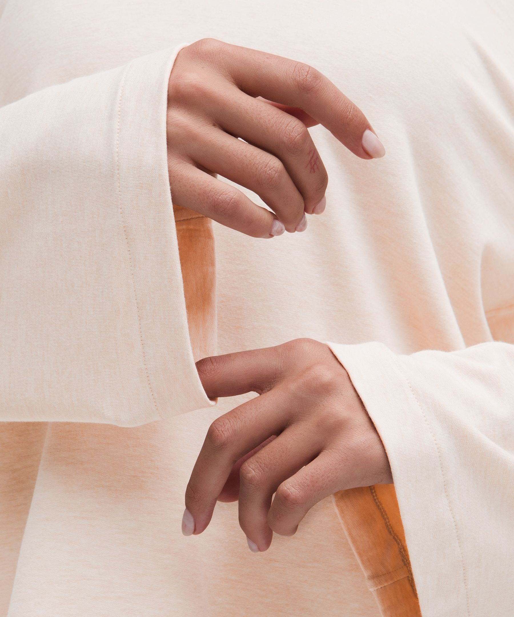 BeCalm V-Neck Bell Sleeve Shirt