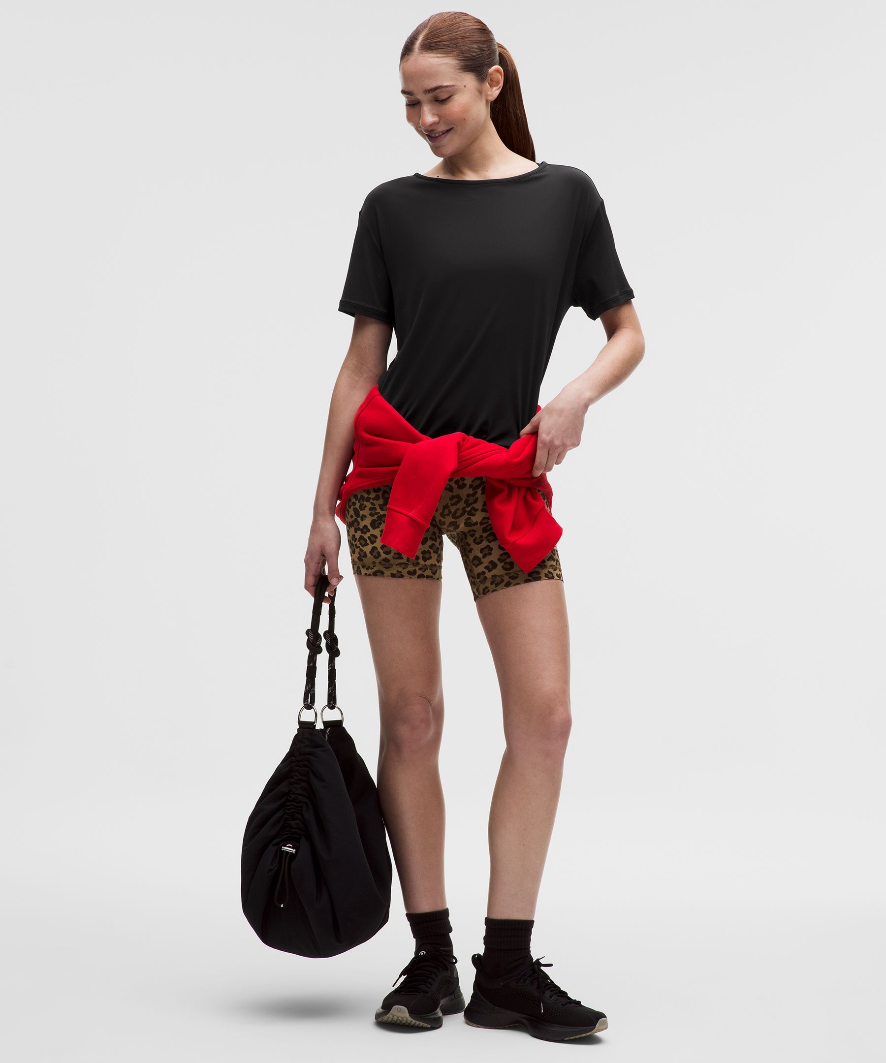 SmoothCover Mesh-Back Short-Sleeve Shirt