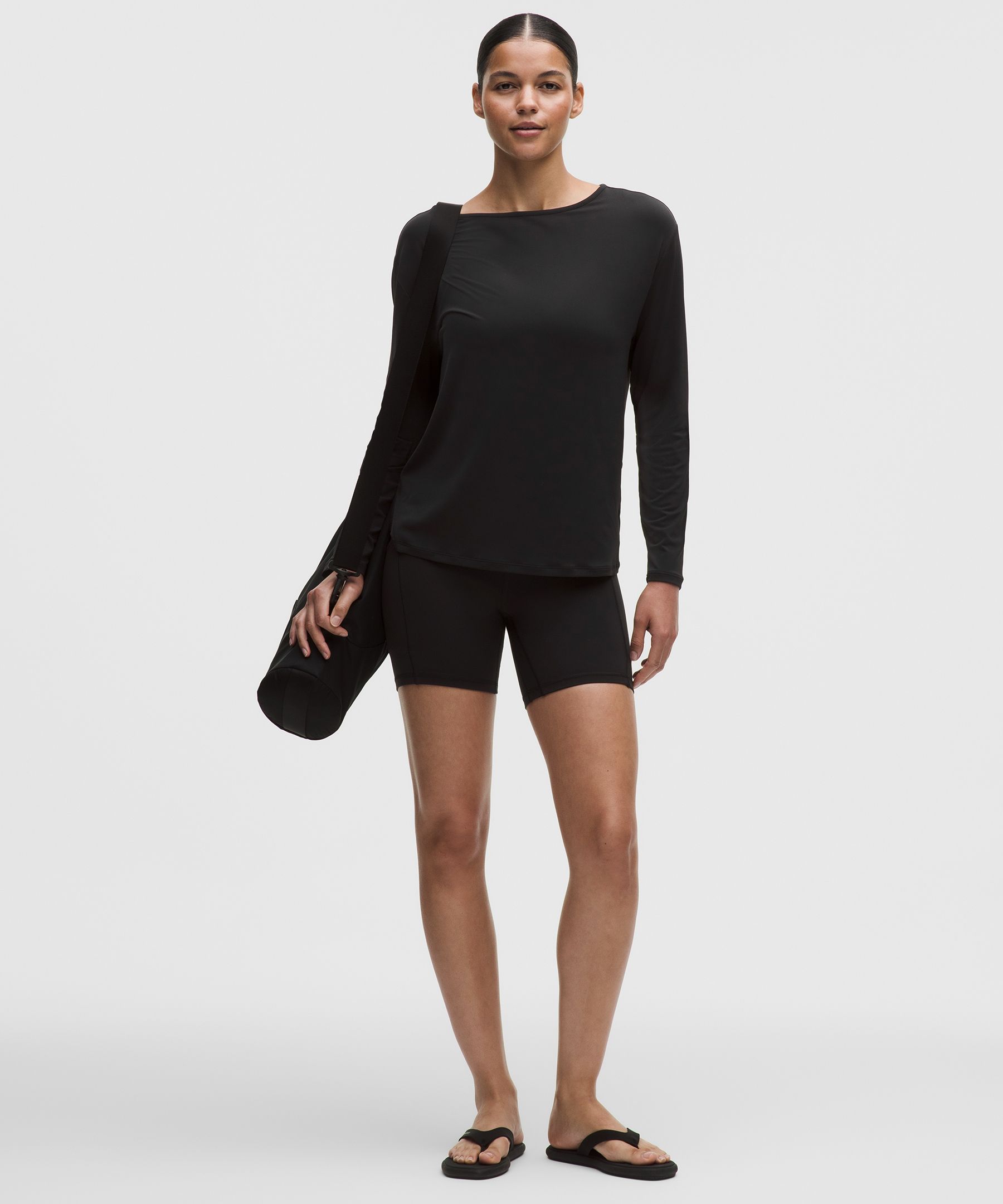 SmoothCover Mesh-Back Long-Sleeve Shirt