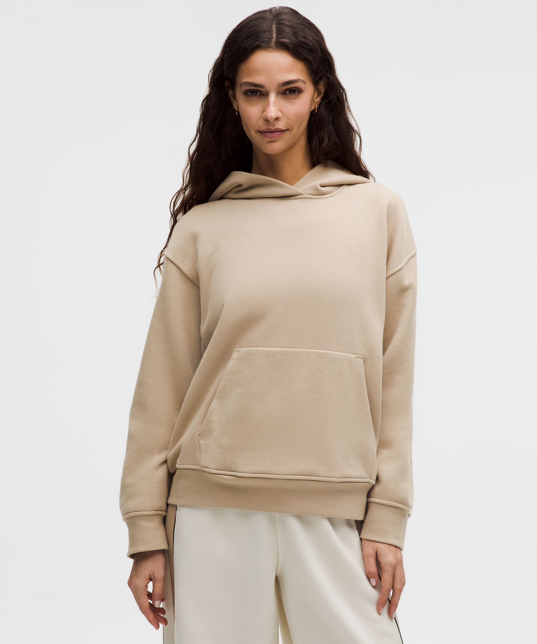 lululemon – Women’s Steady State Hoodie – Color Khaki – Size Medium