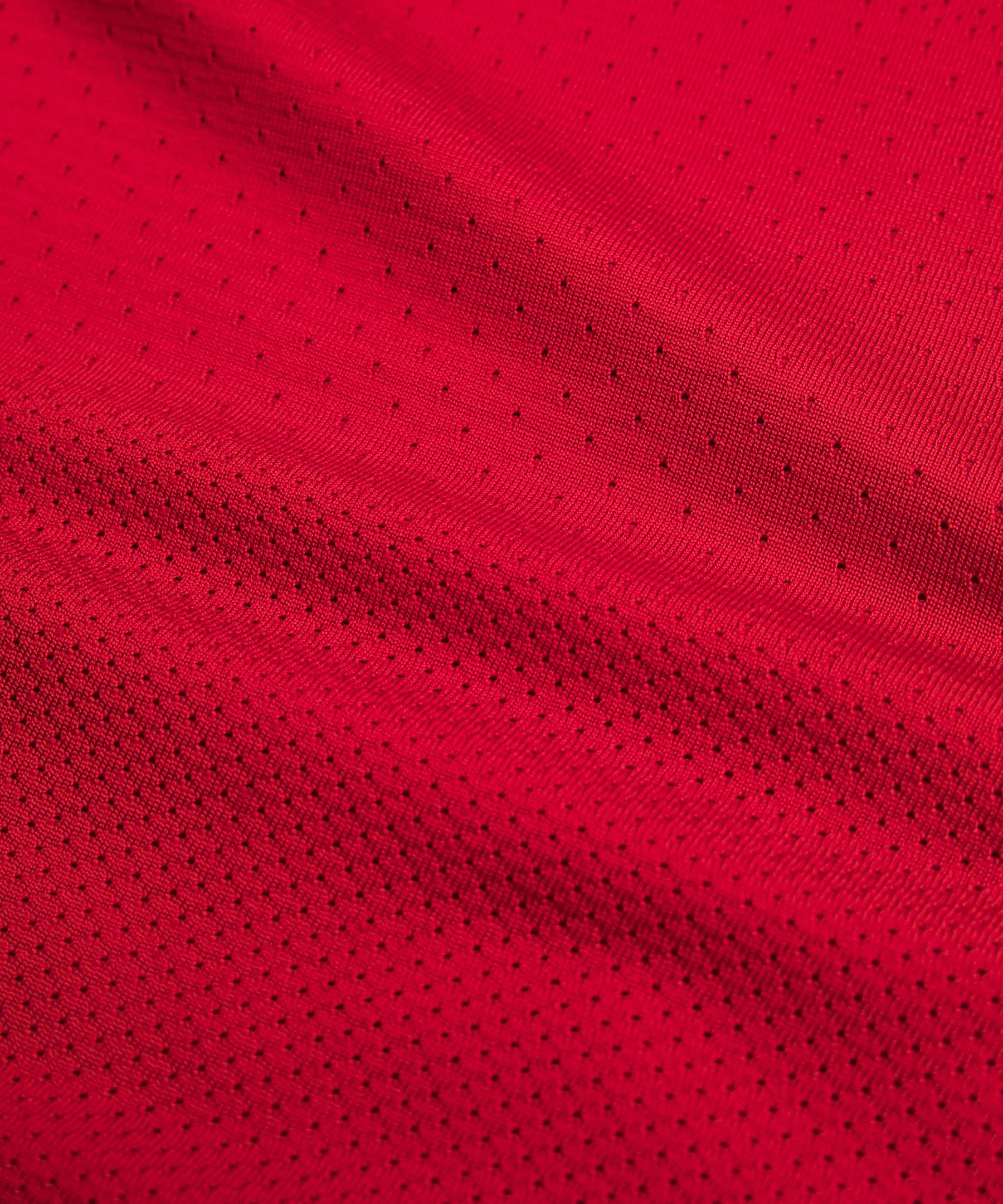 Swiftly Perforated Stripe Long-Sleeve Shirt