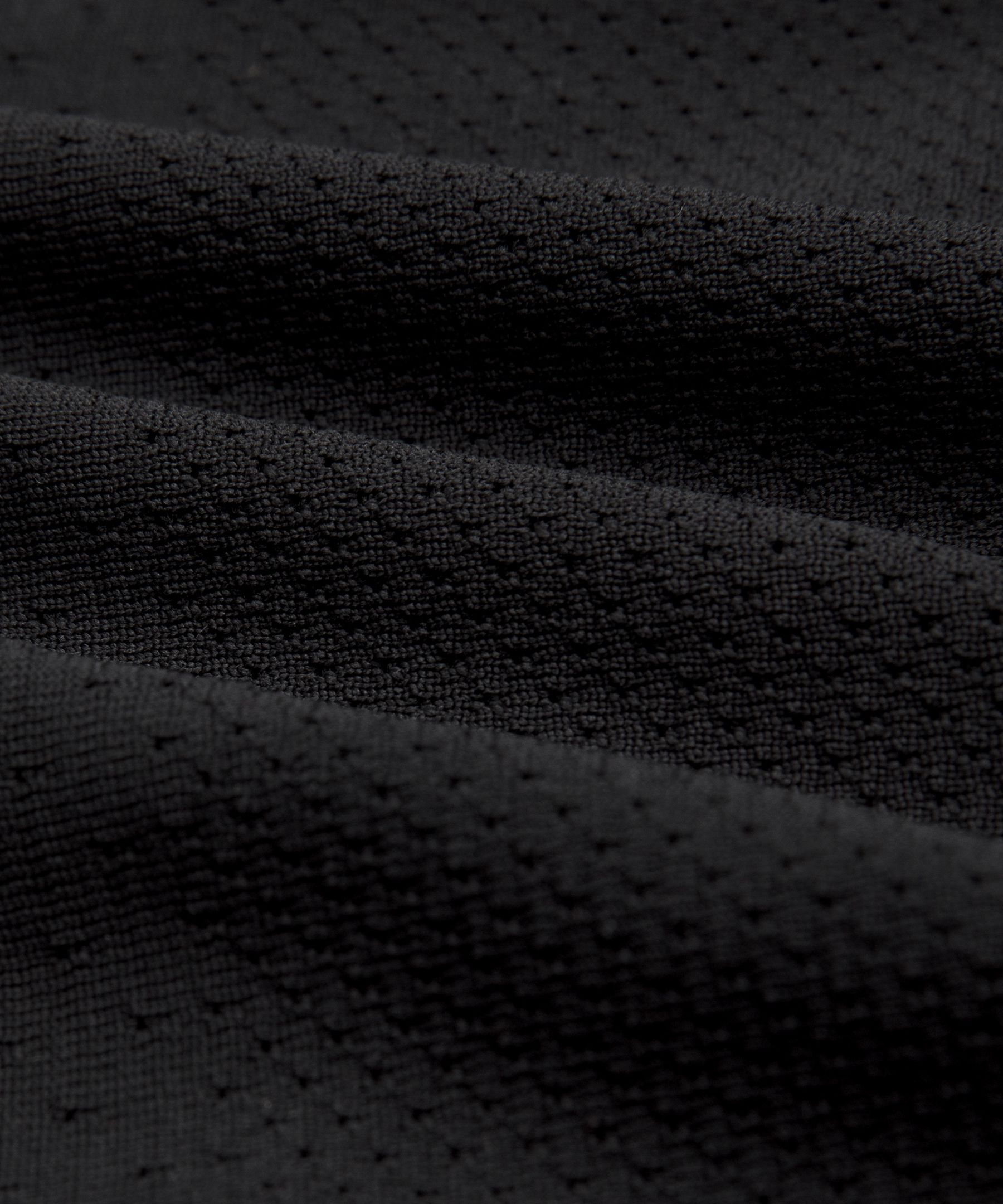 Swiftly Perforated Stripe Long-Sleeve Shirt