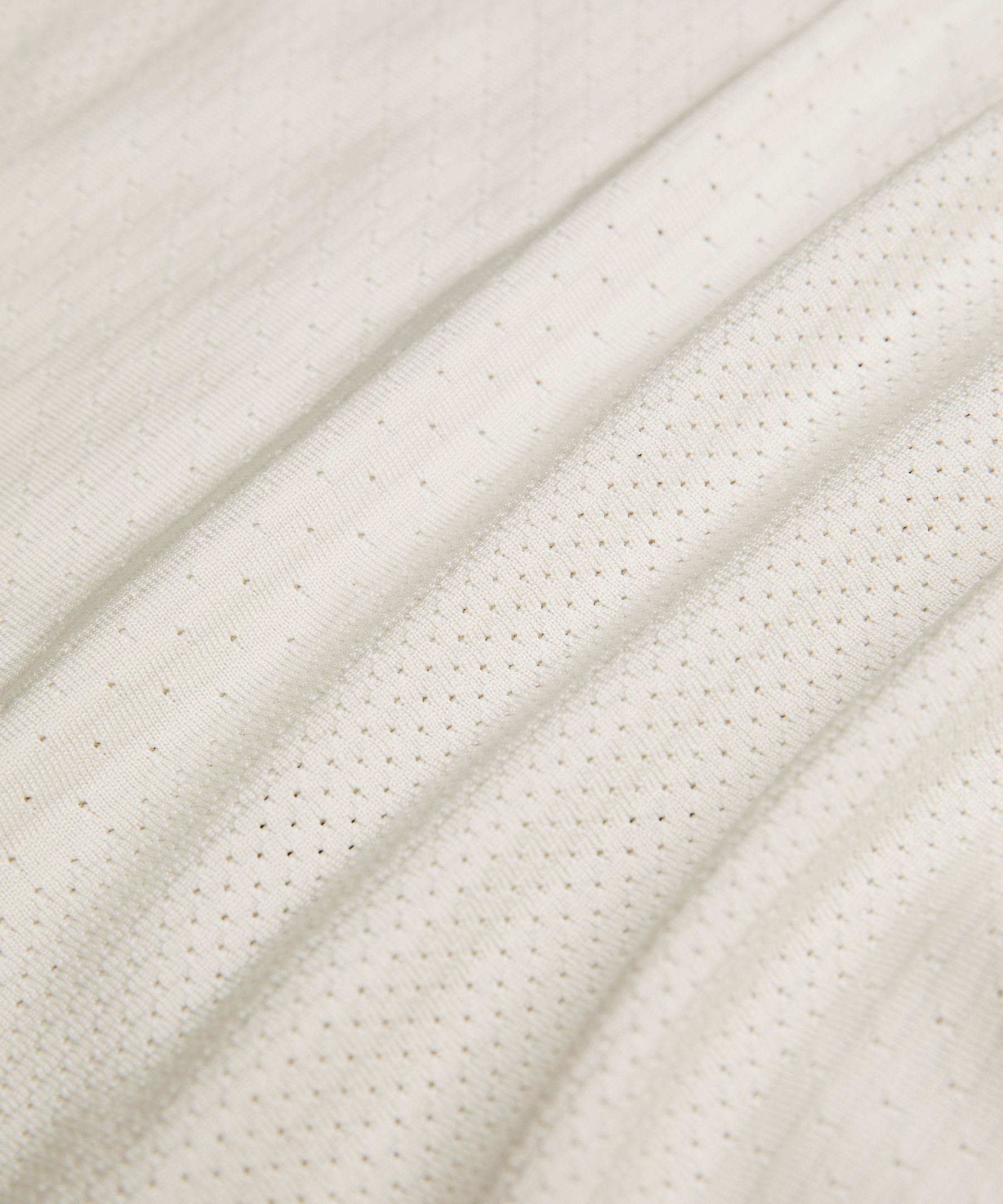 Swiftly Perforated Stripe Short-Sleeve Shirt