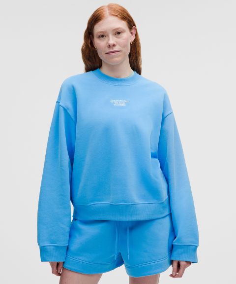 Женский свитшот Lululemon Steady State оверсайз