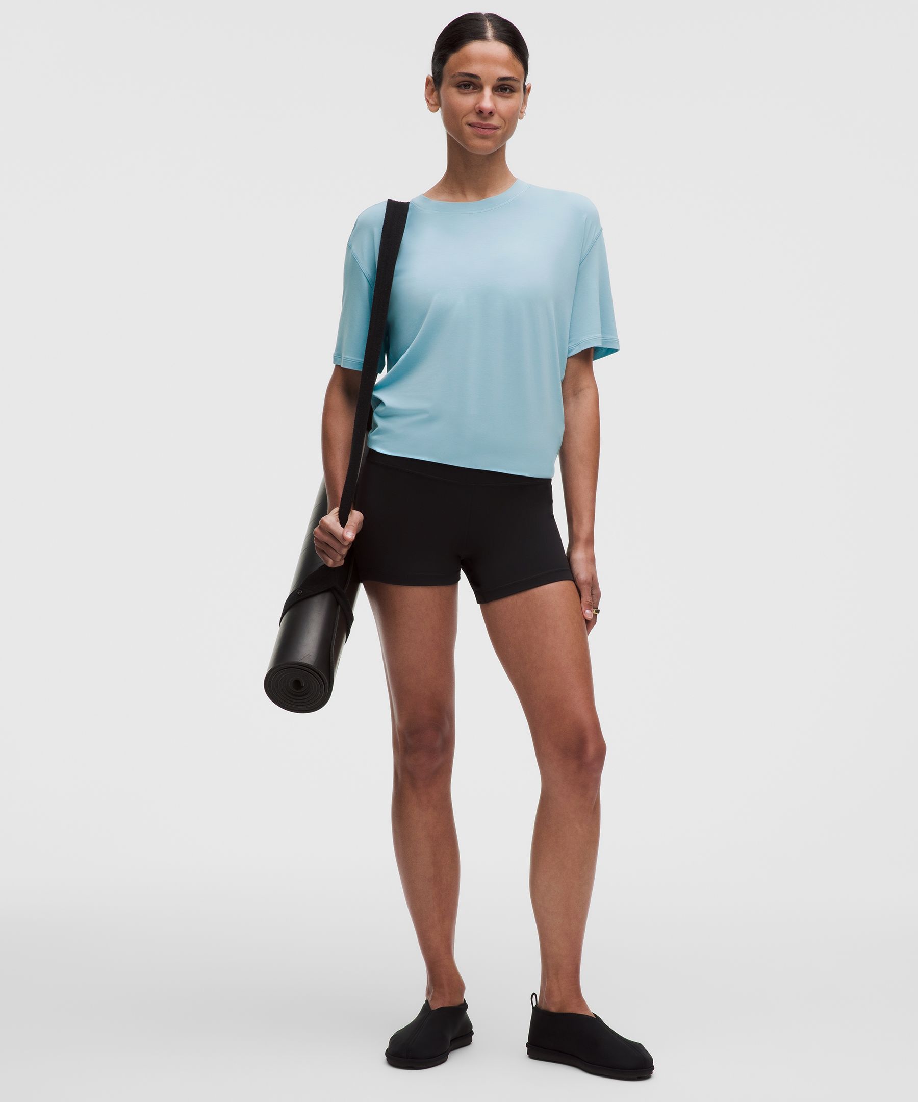 SilkAppeal Tie-Back Short-Sleeve Shirt