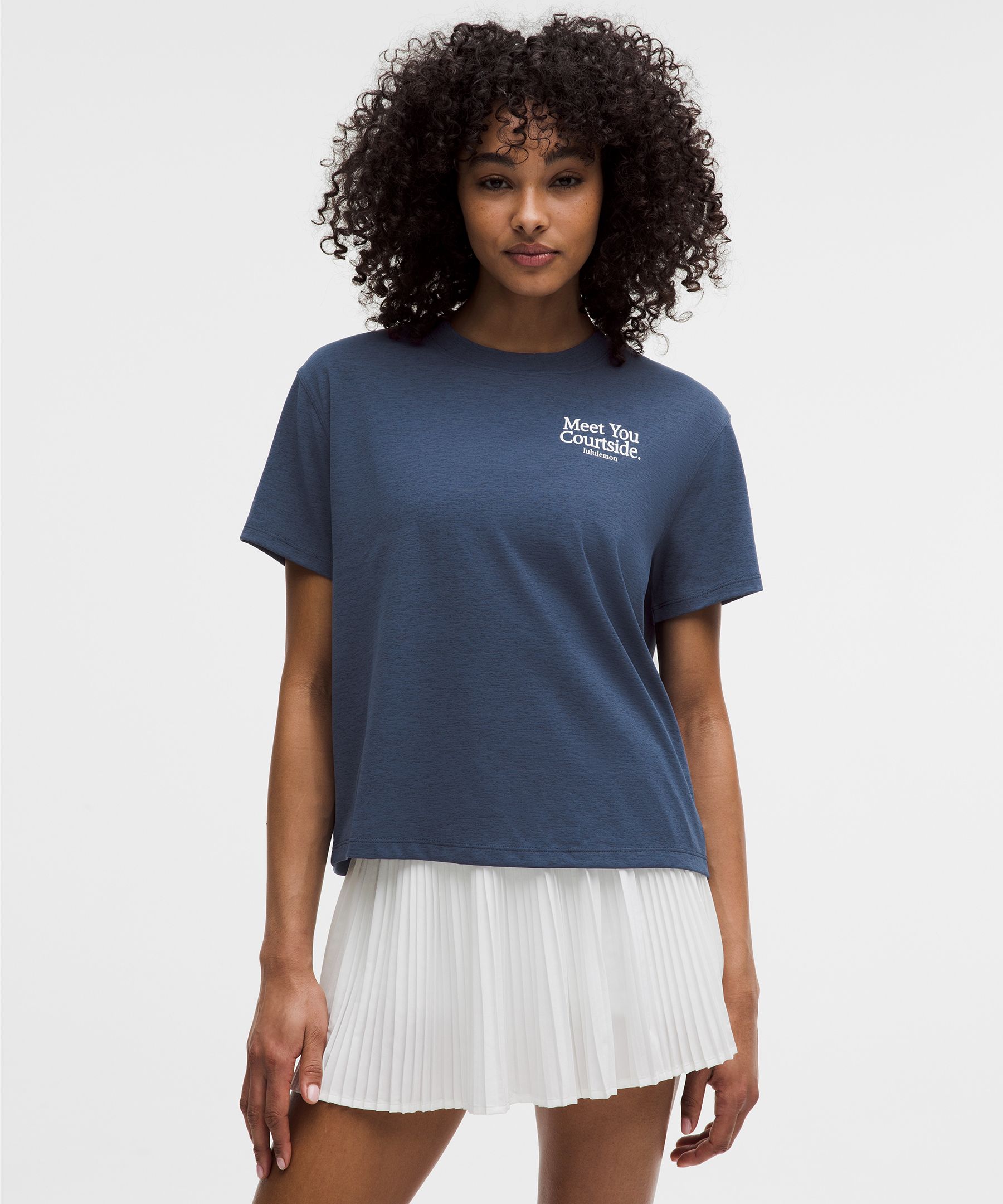 リラックスフィット テクスチャージャージーTシャツ *テニスクラブ