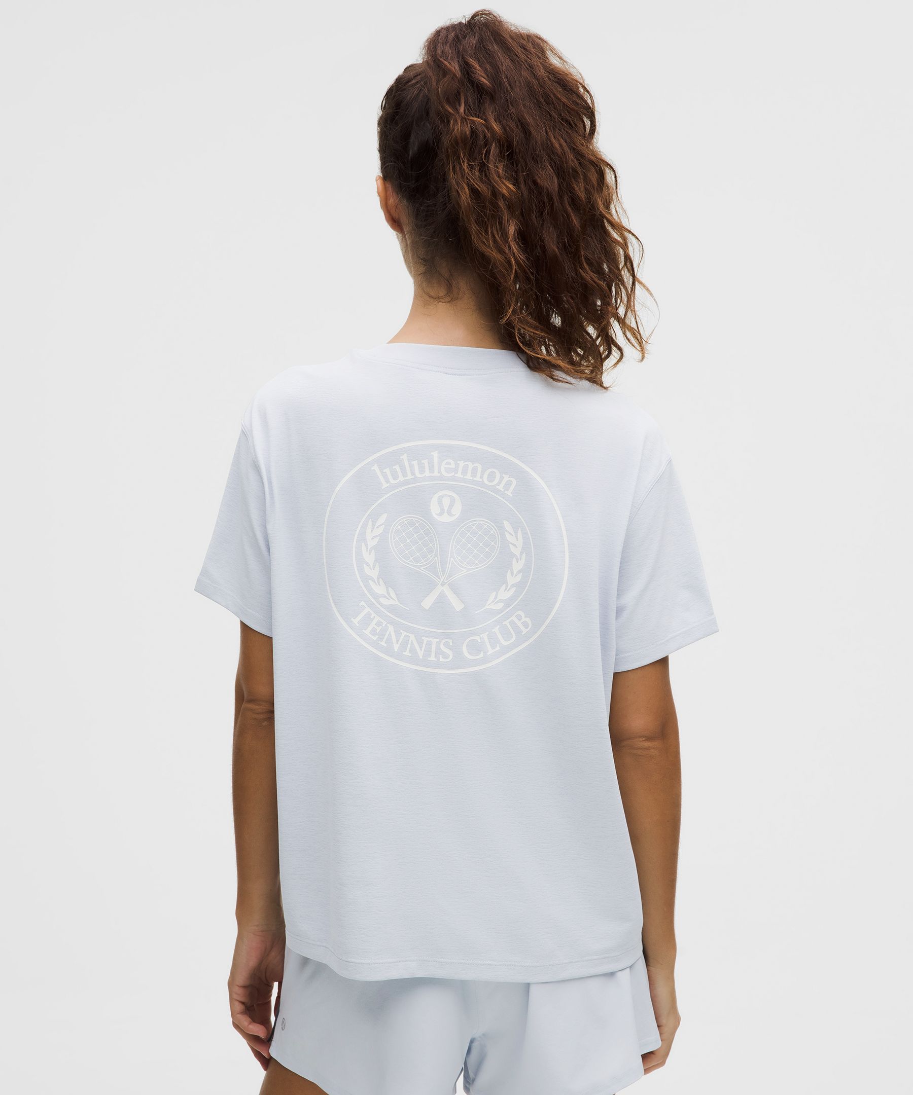 リラックスフィット テクスチャージャージーTシャツ *テニスクラブ