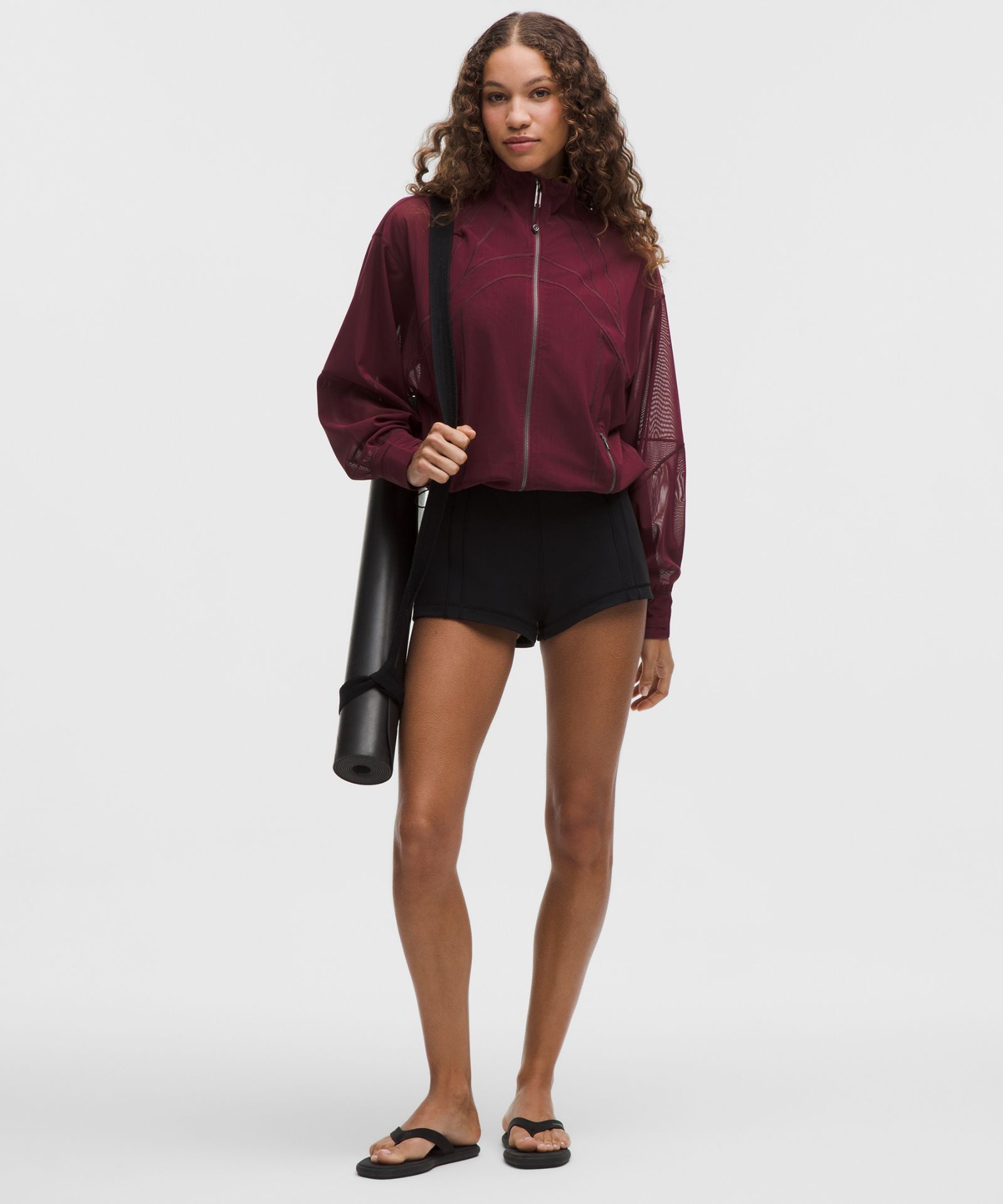 Женская куртка оверсайз Lululemon Define с сеткой — фото 2
