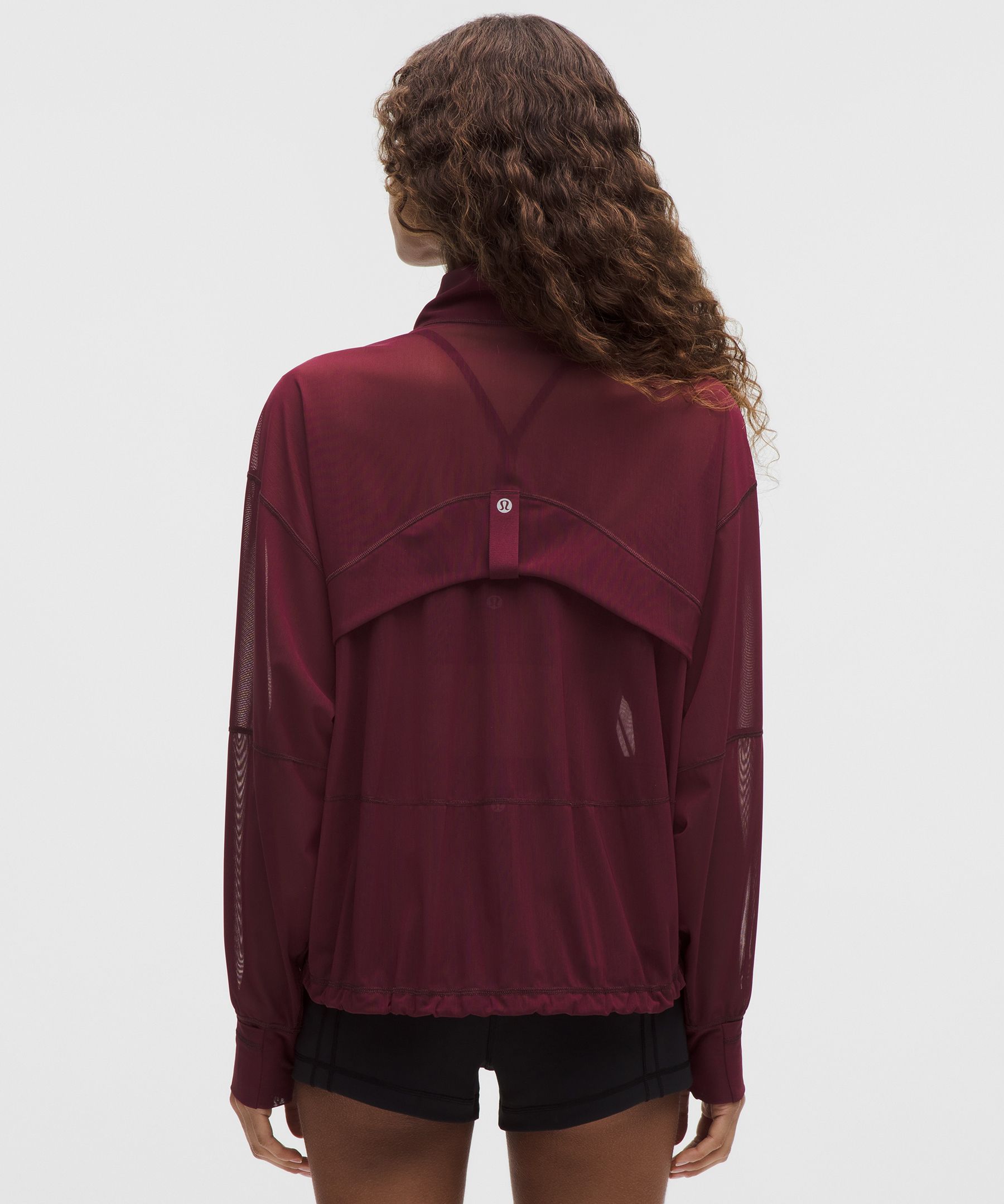 Define Oversized Jacket *Mesh