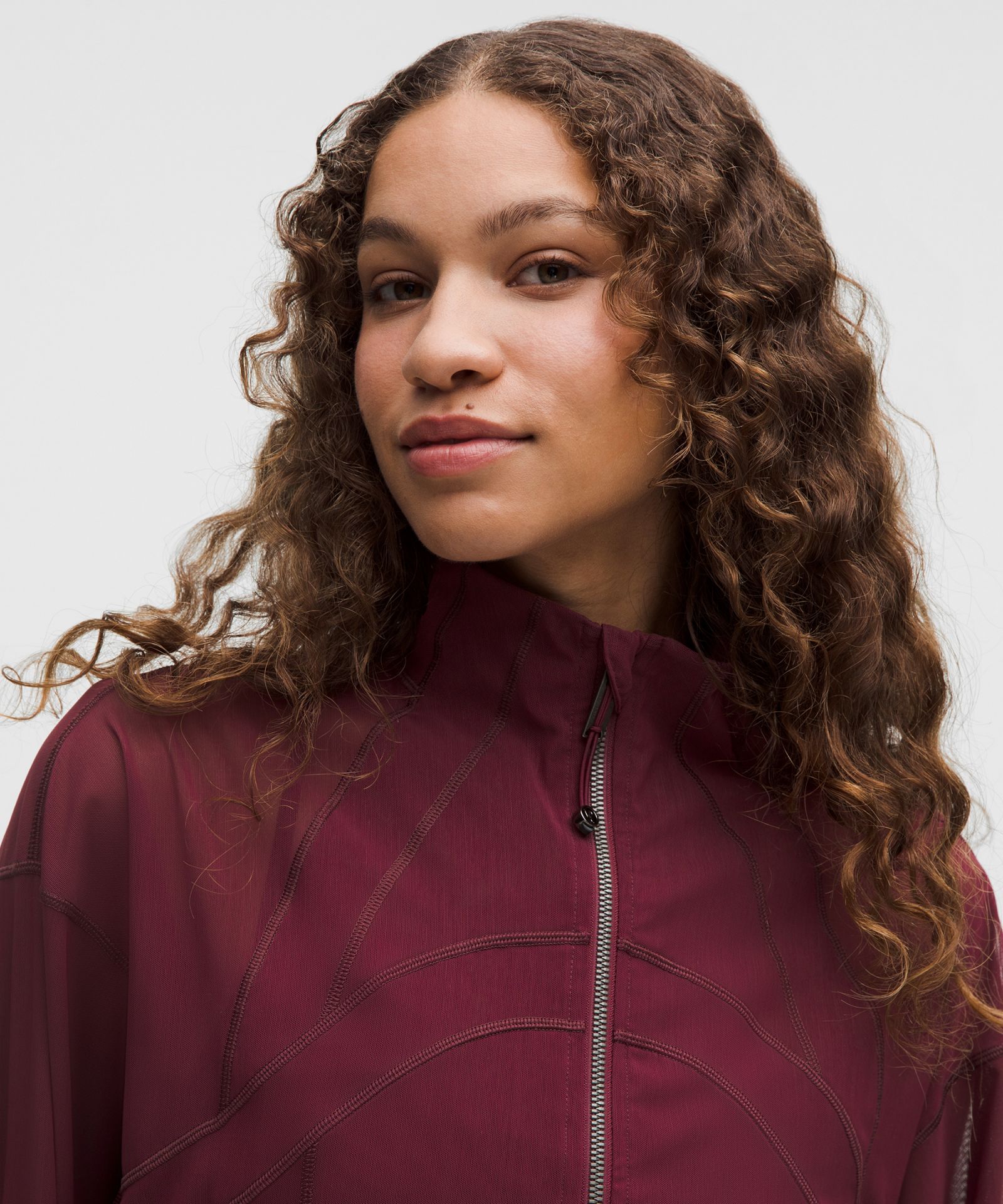 Женская куртка оверсайз Lululemon Define с сеткой — фото 4