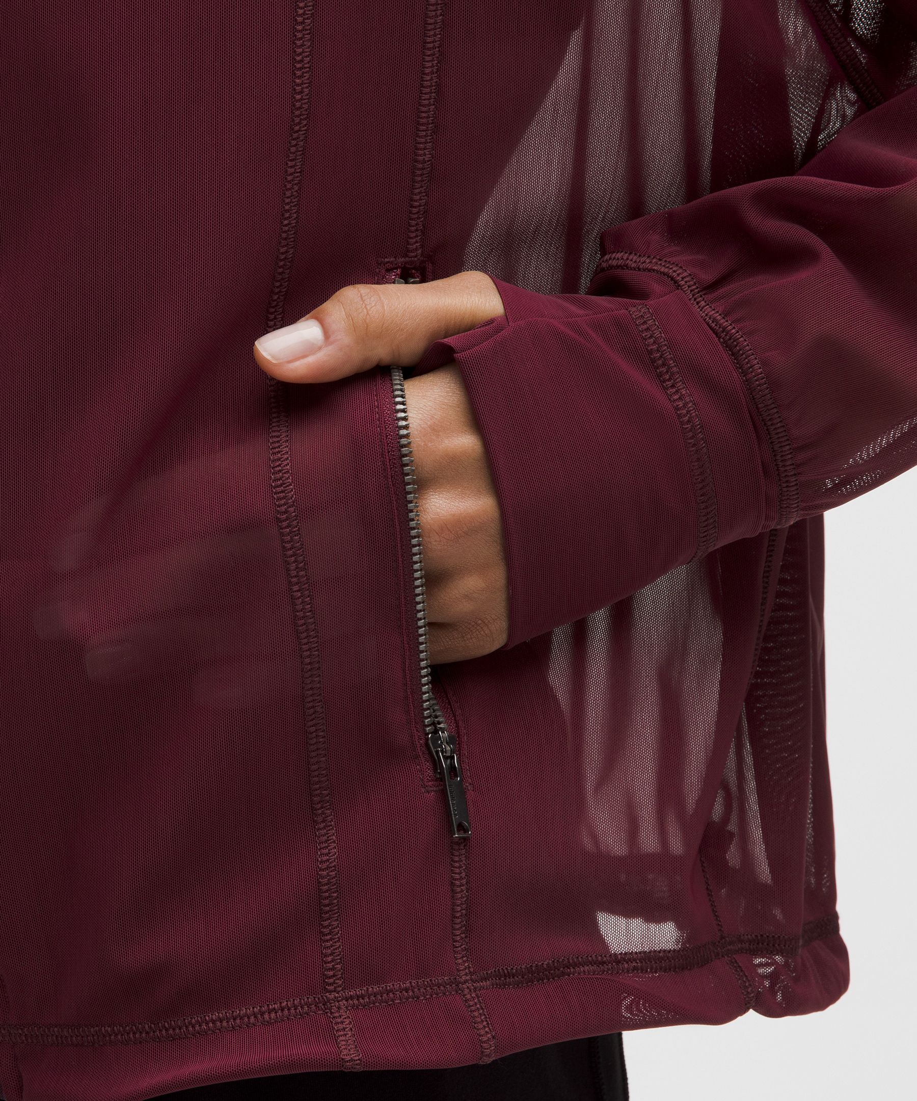 Define Oversized Jacket *Mesh