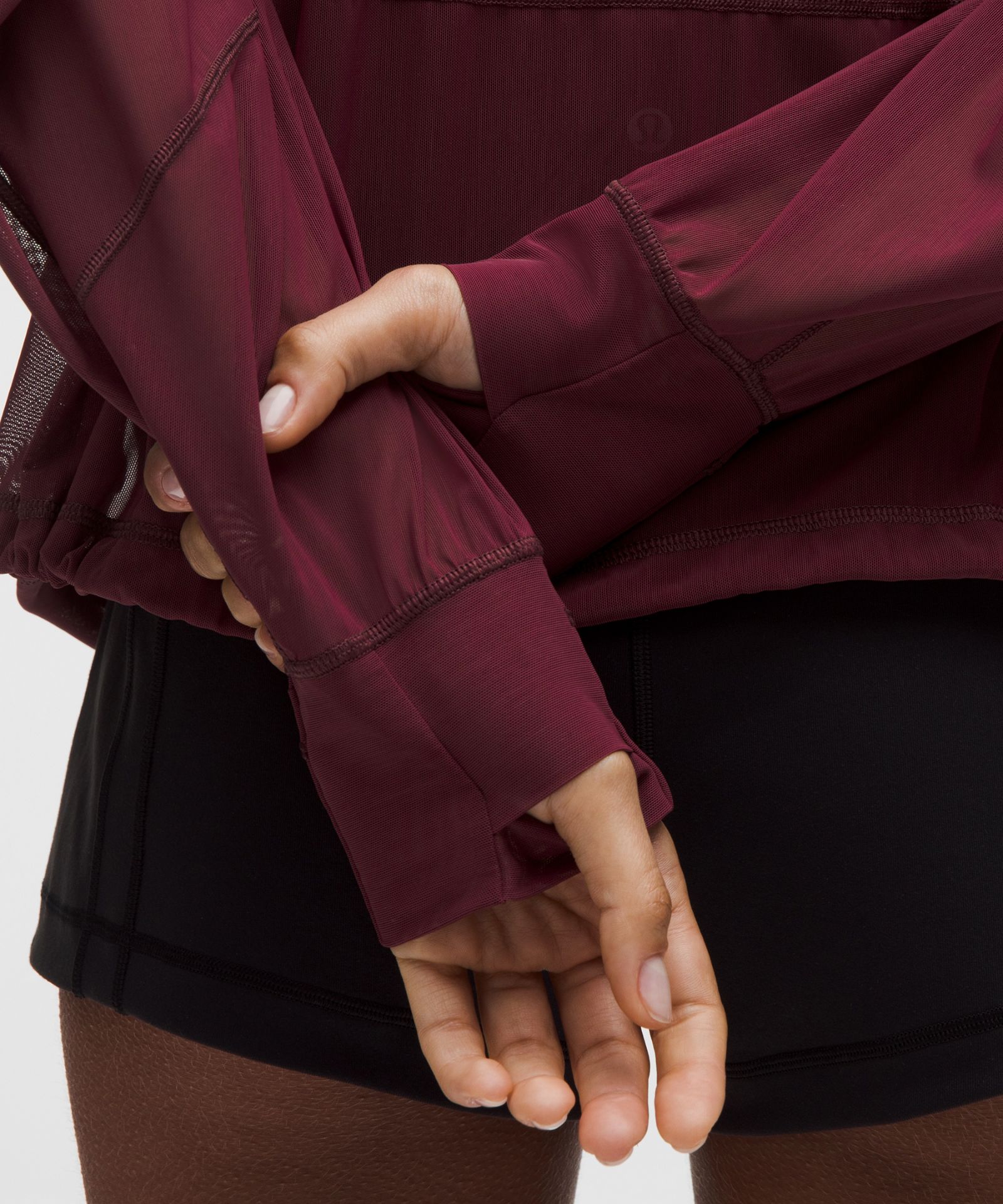 Женская куртка оверсайз Lululemon Define с сеткой — фото 6