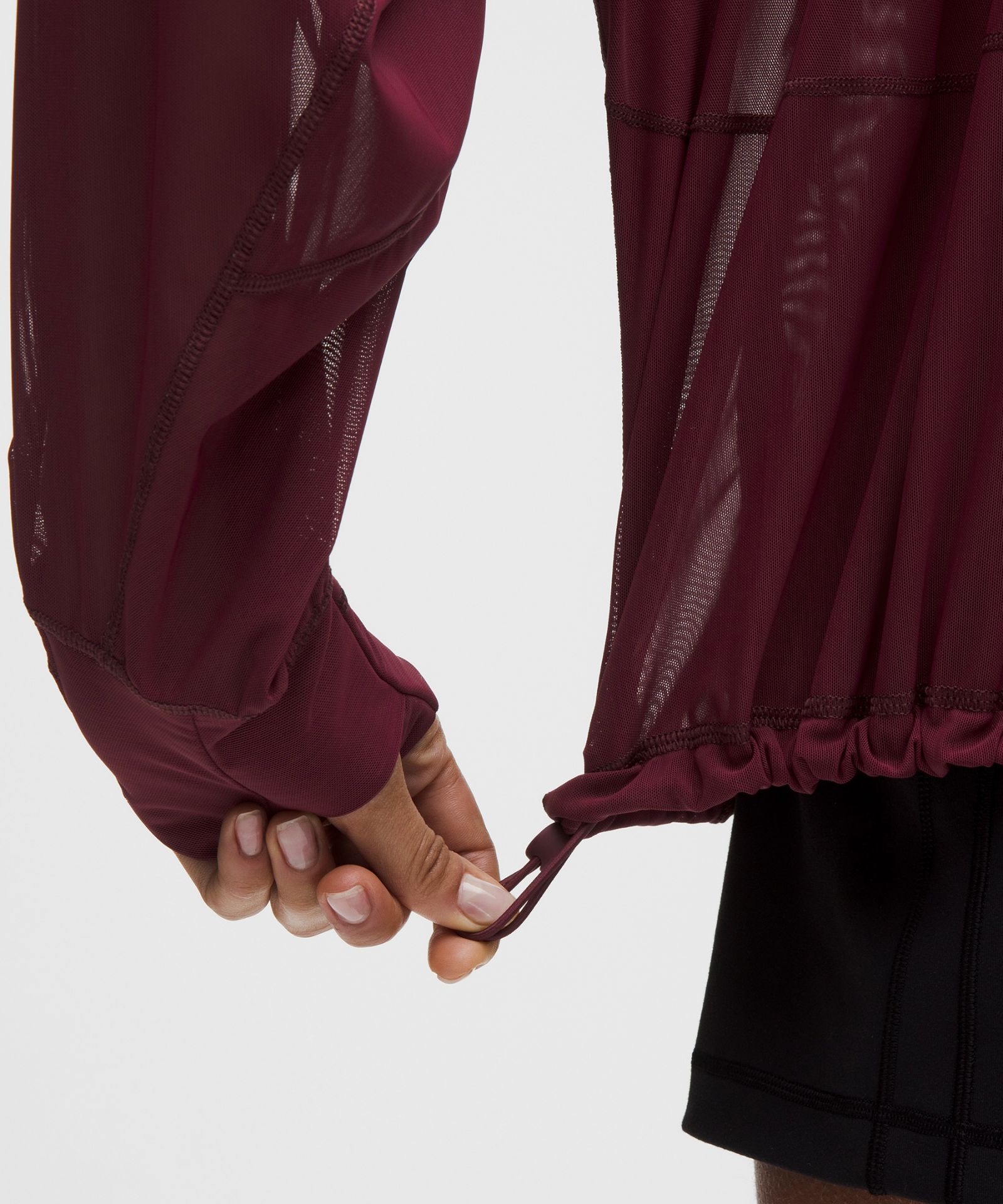 Женская куртка оверсайз Lululemon Define с сеткой — фото 8