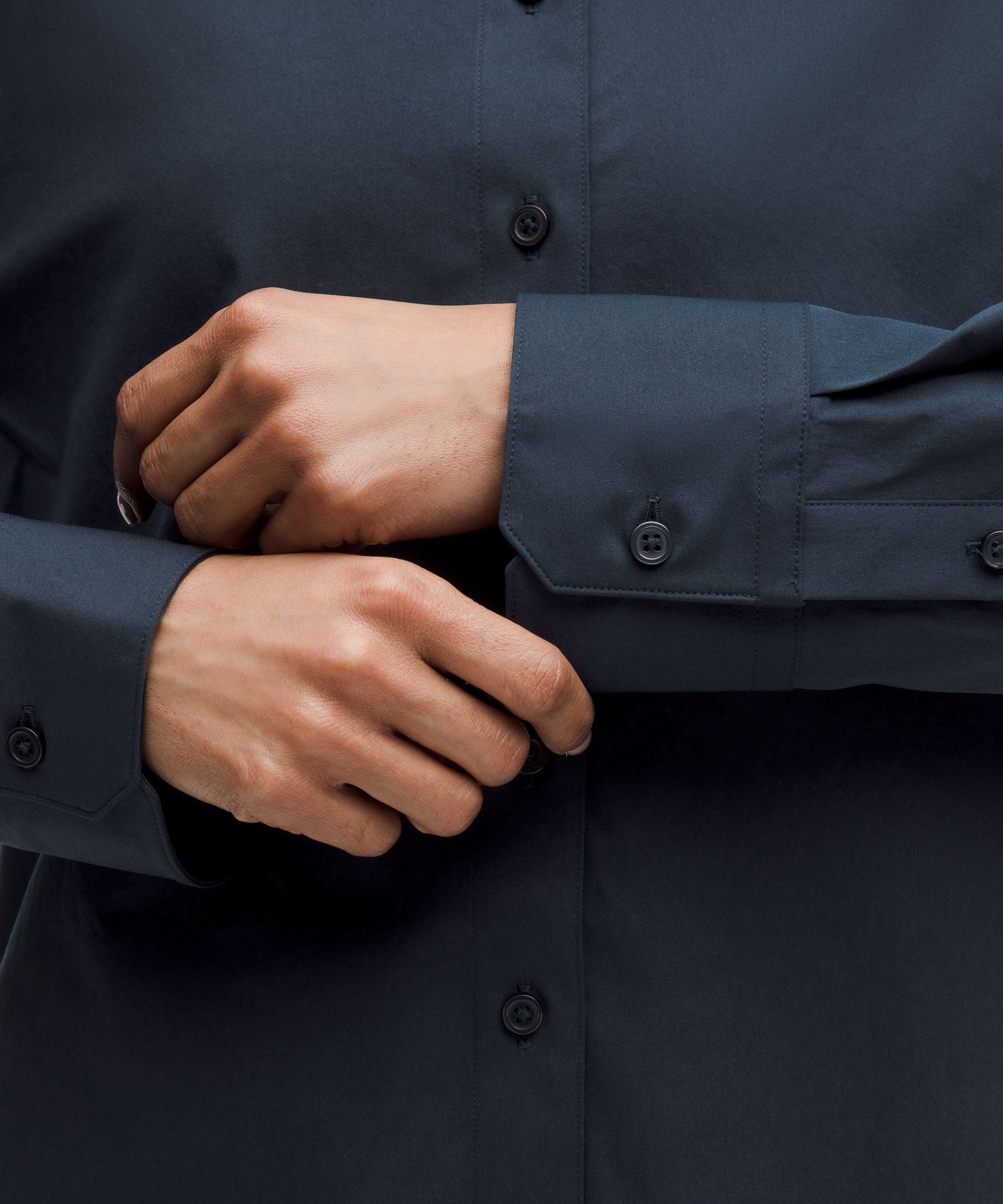 Woven Relaxed-Fit Button-Up Shirt