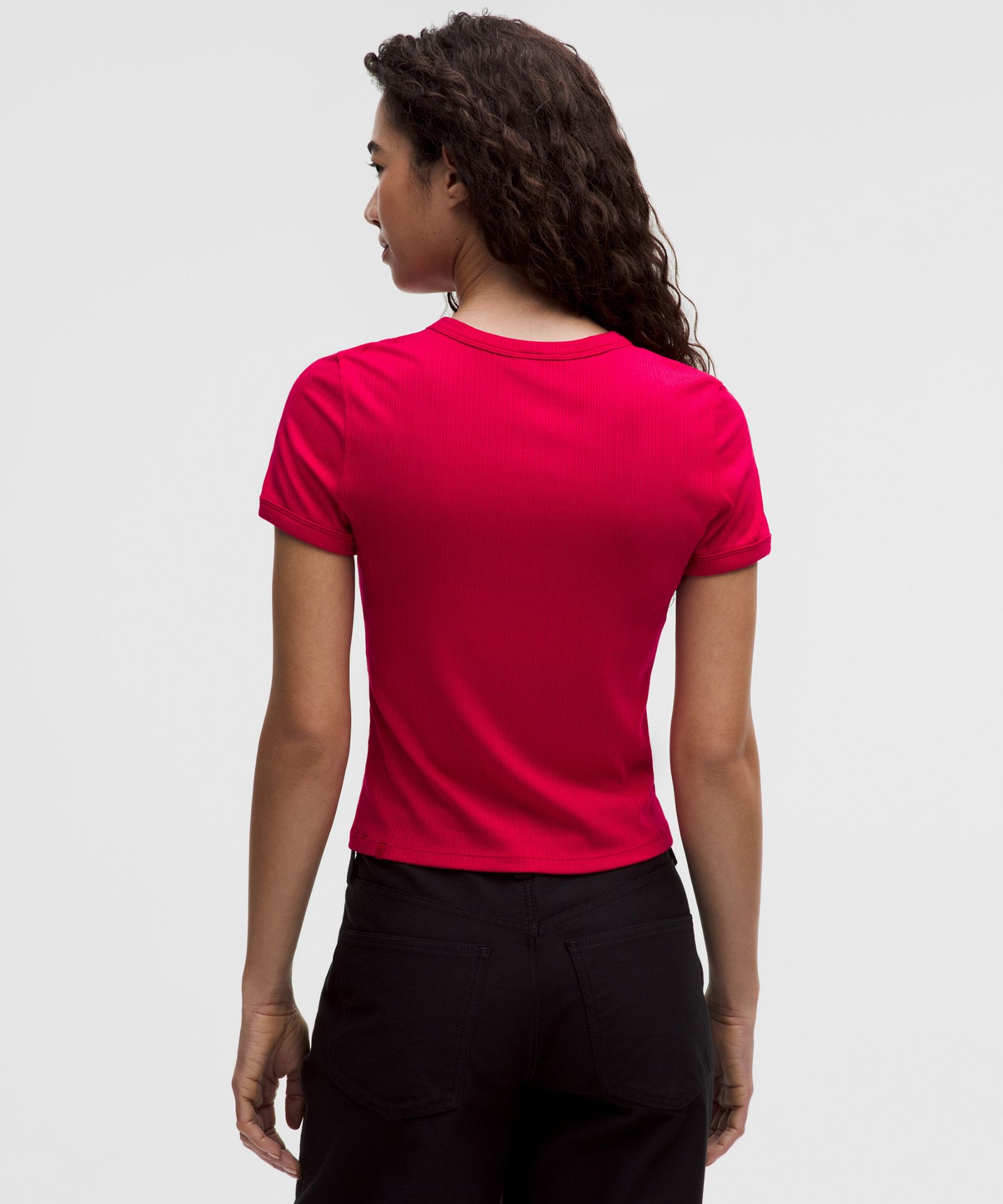 Lululemon Hold Tight Micro-Rib Straight-Hem T-Shirt — фото 3