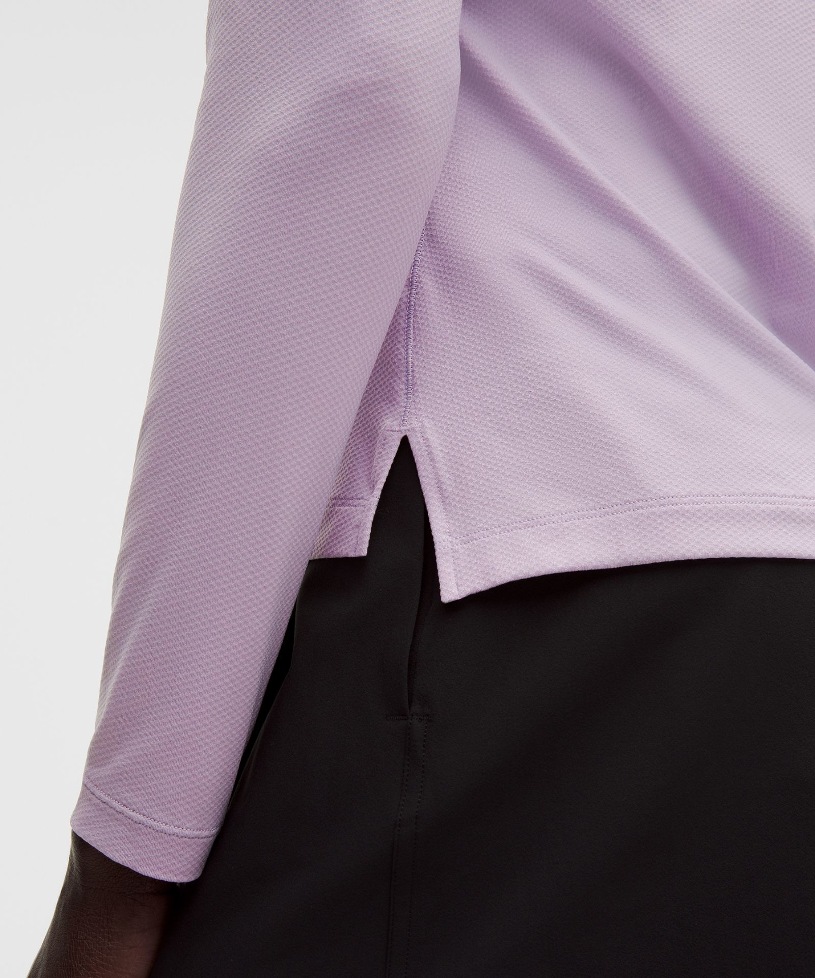 Lululemon Quick-Dry Long-Sleeve Polo Shirt *Straight Hem — фото 5