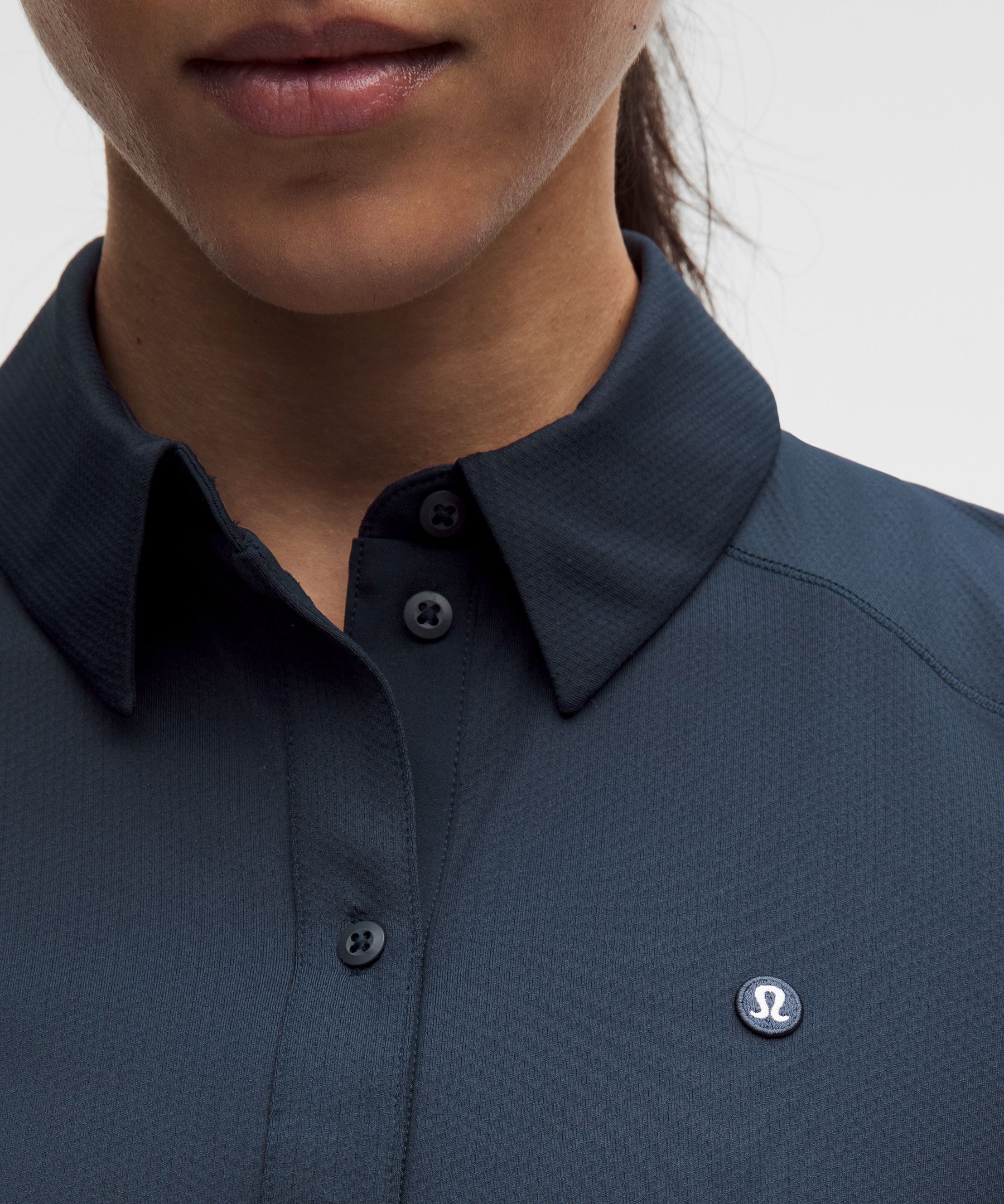 Quick-Dry Short-Sleeve Polo Shirt *Straight Hem