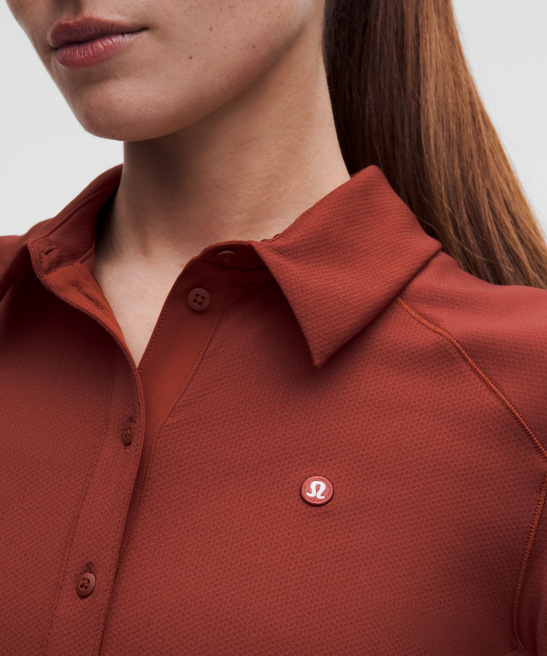 Polo manches courtes &agrave; s&eacute;chage rapide *Ourlet droit