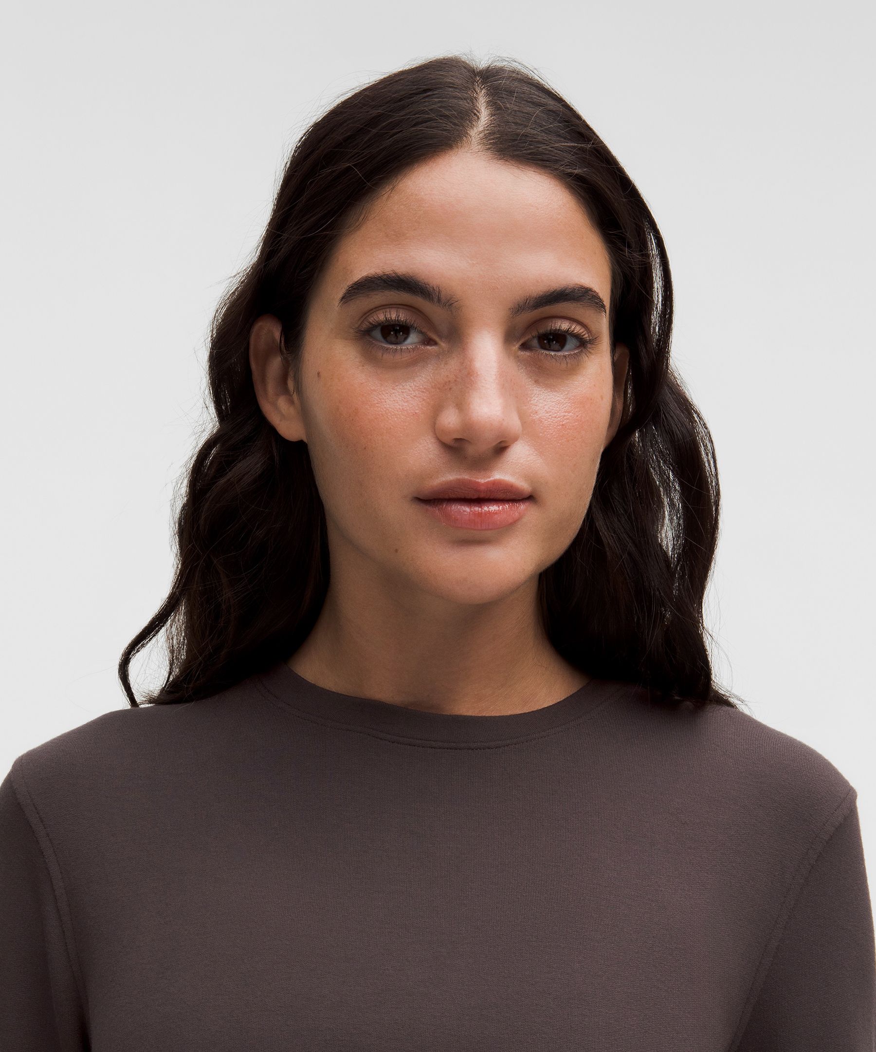 Lululemon Love Long-sleeve Shirt In Brown