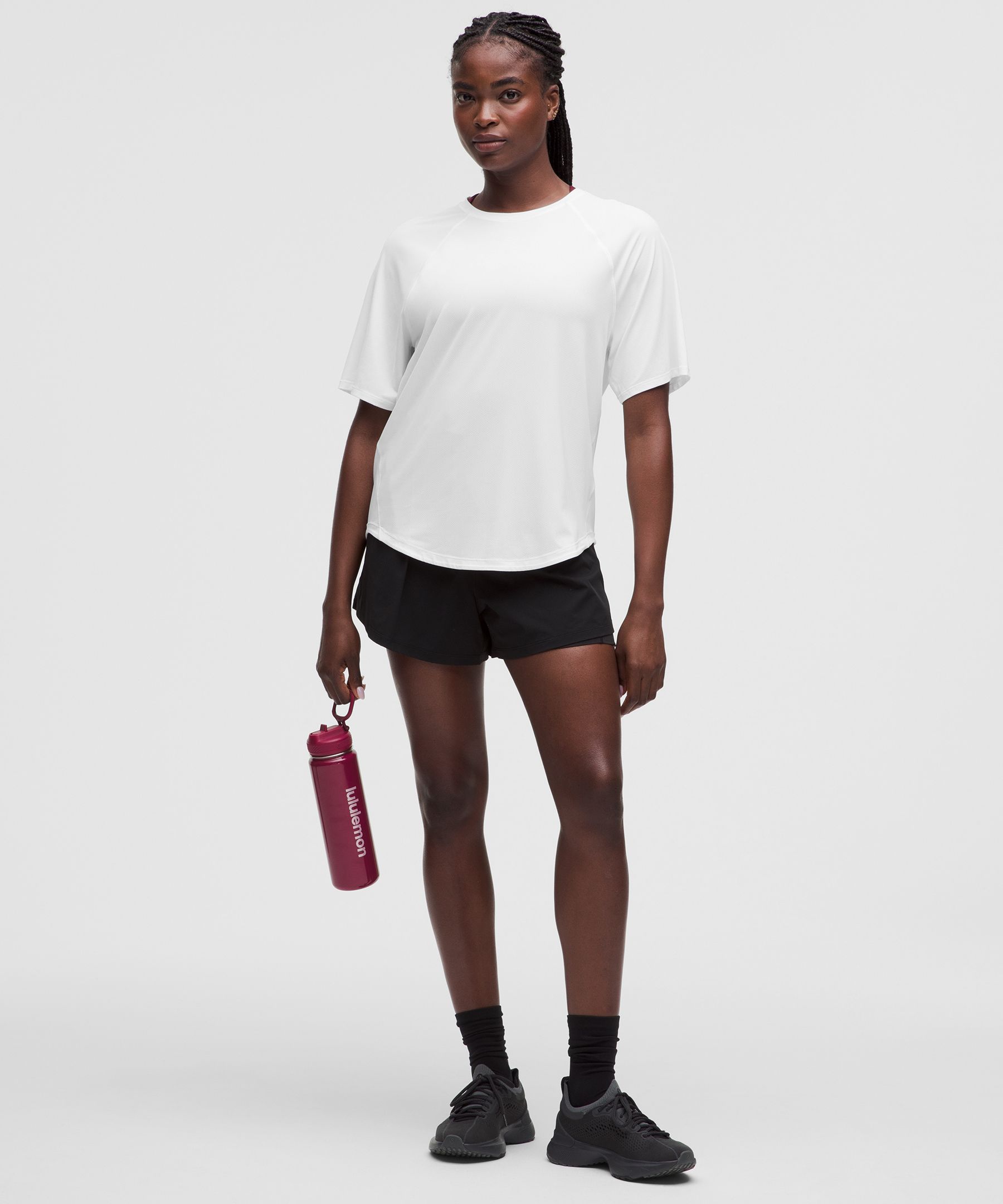 Relaxed-Fit Training Short-Sleeve Shirt