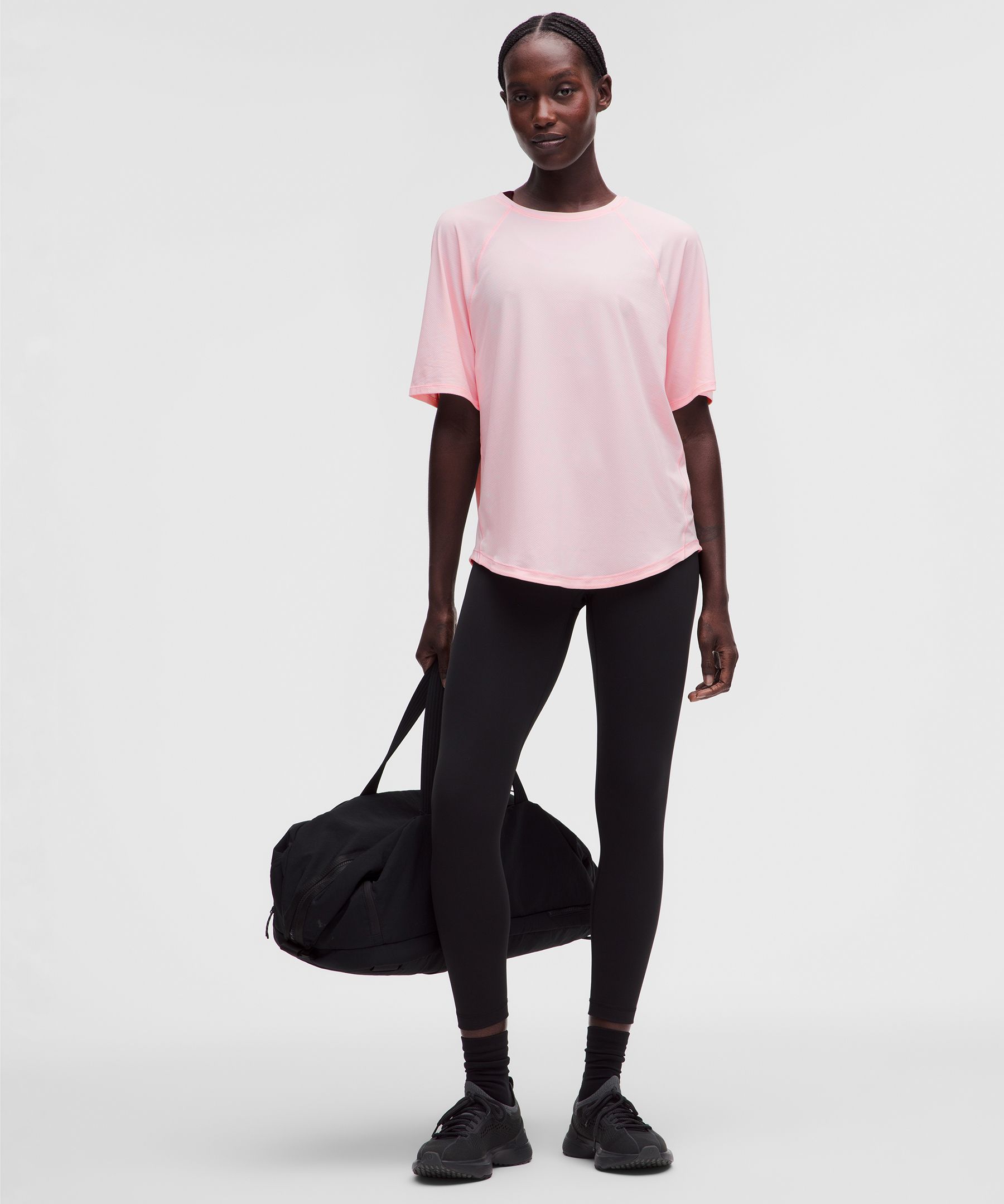 Relaxed-Fit Training Short-Sleeve Shirt