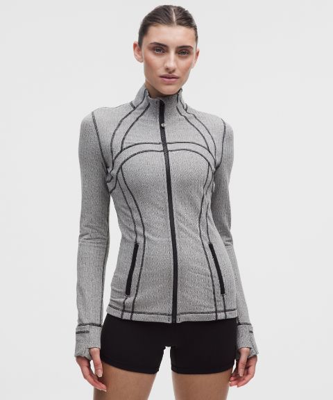 Женская куртка Lululemon Define в ёлочку
