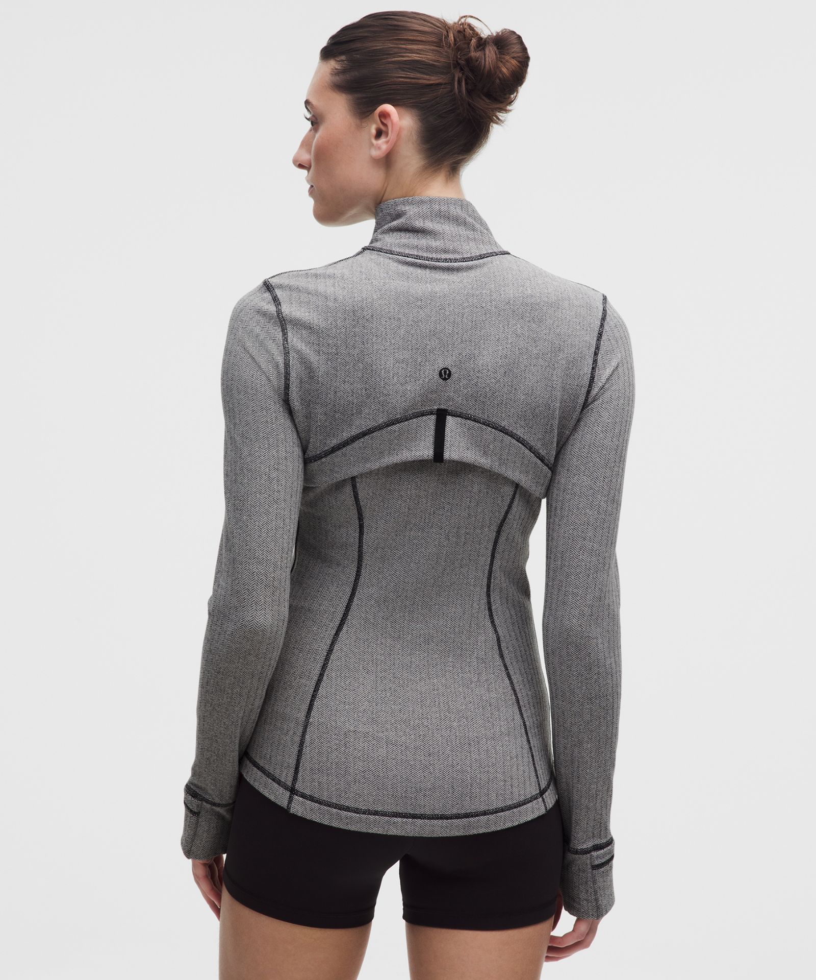 Женская куртка Lululemon Define в ёлочку — фото 3