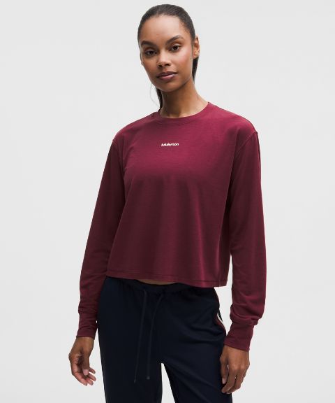 Lululemon Jersey Training Long-Sleeve Shirt *Wordmark