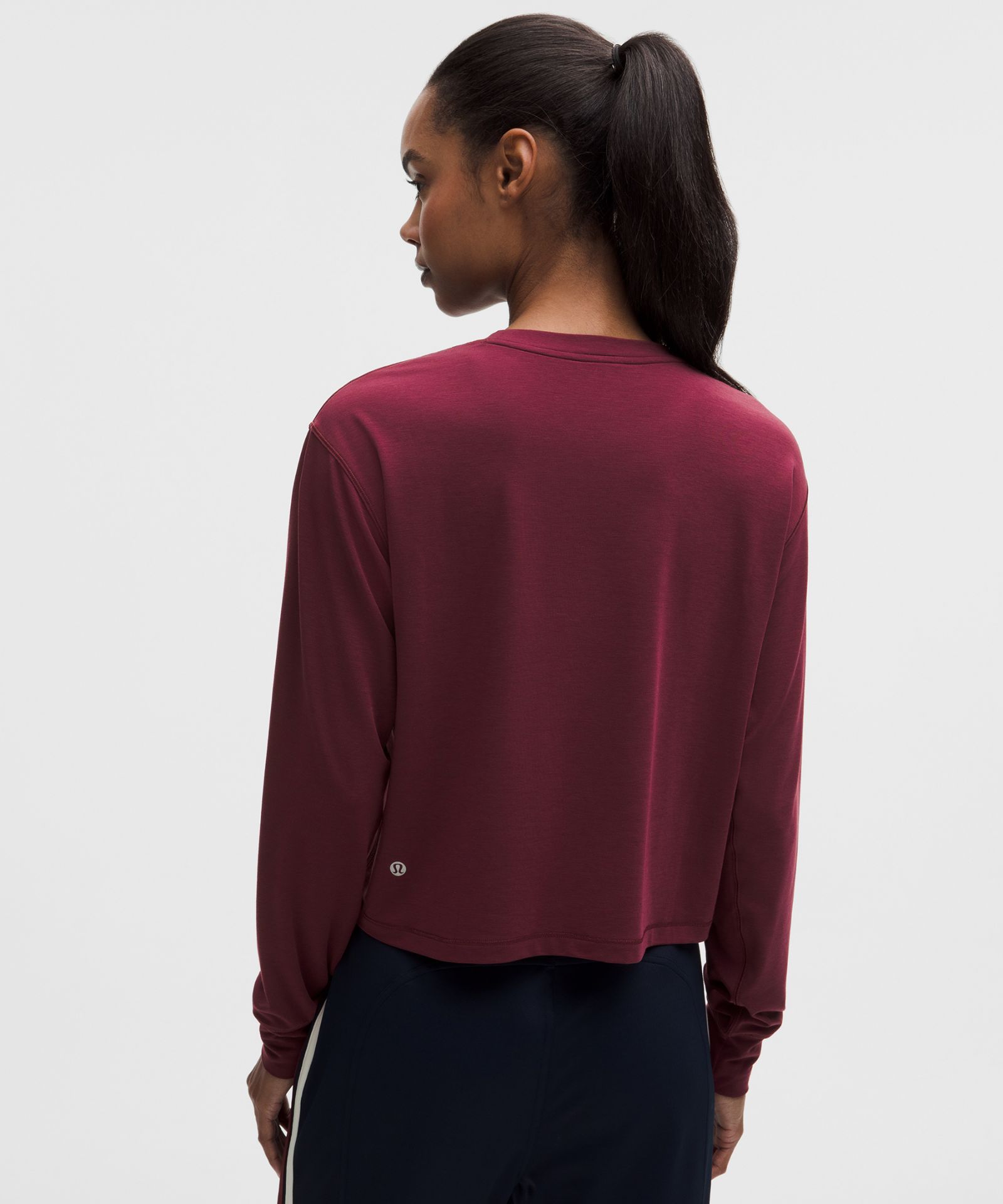 Lululemon Jersey Training Long-Sleeve Shirt *Wordmark — фото 3