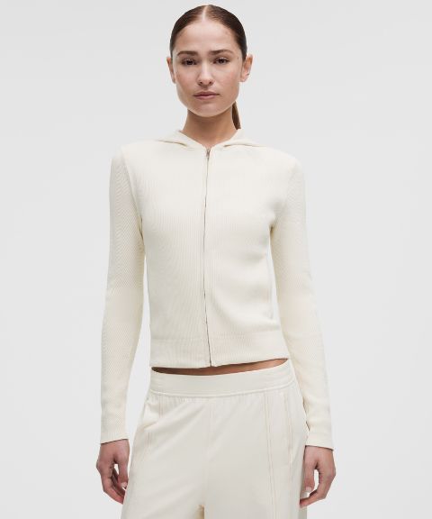 Женское худи Lululemon Structured Knit на молнии