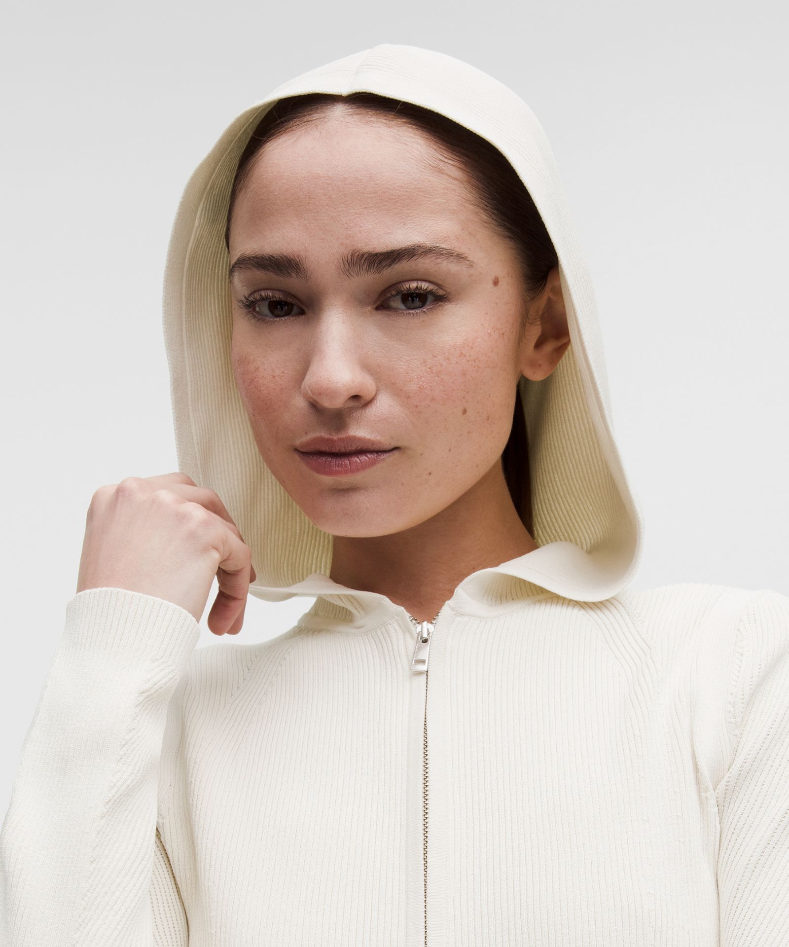 Женское худи Lululemon Structured Knit на молнии — фото 4