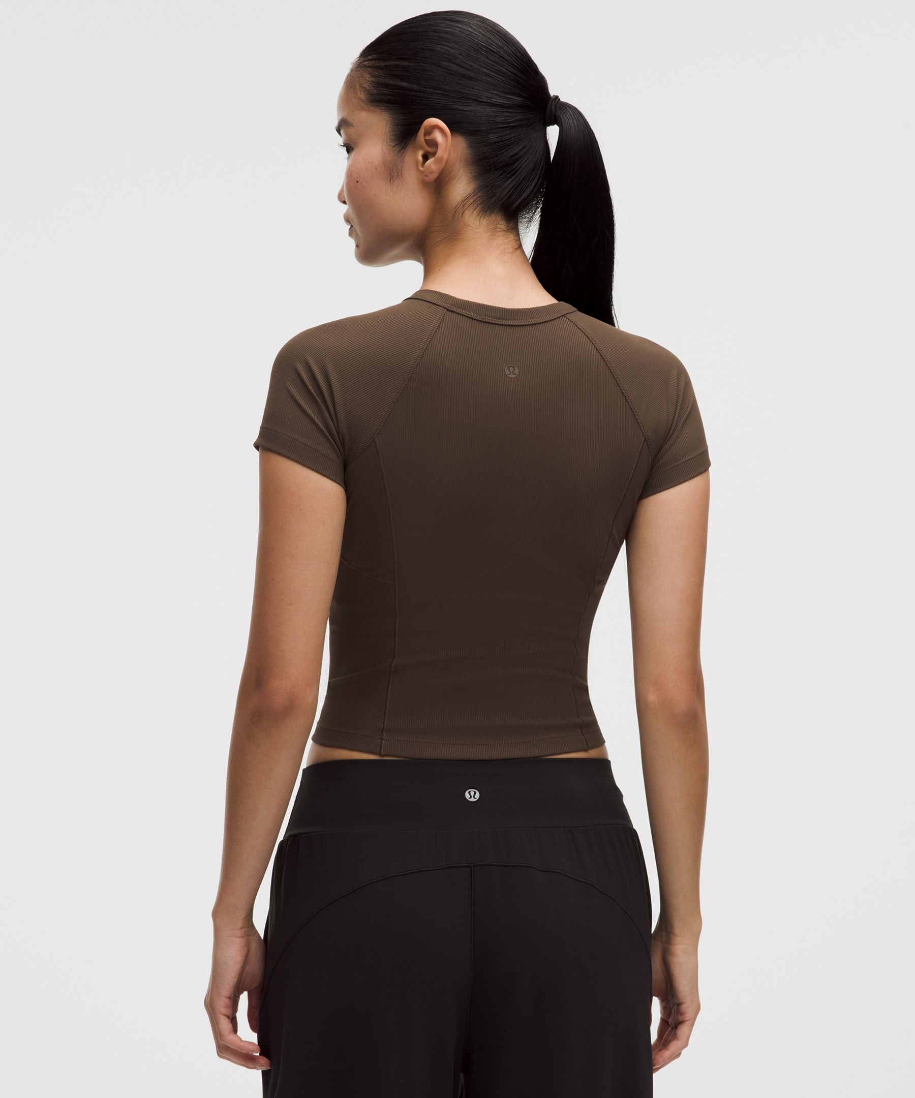 Ribbed Nulu Short-Sleeve Shirt