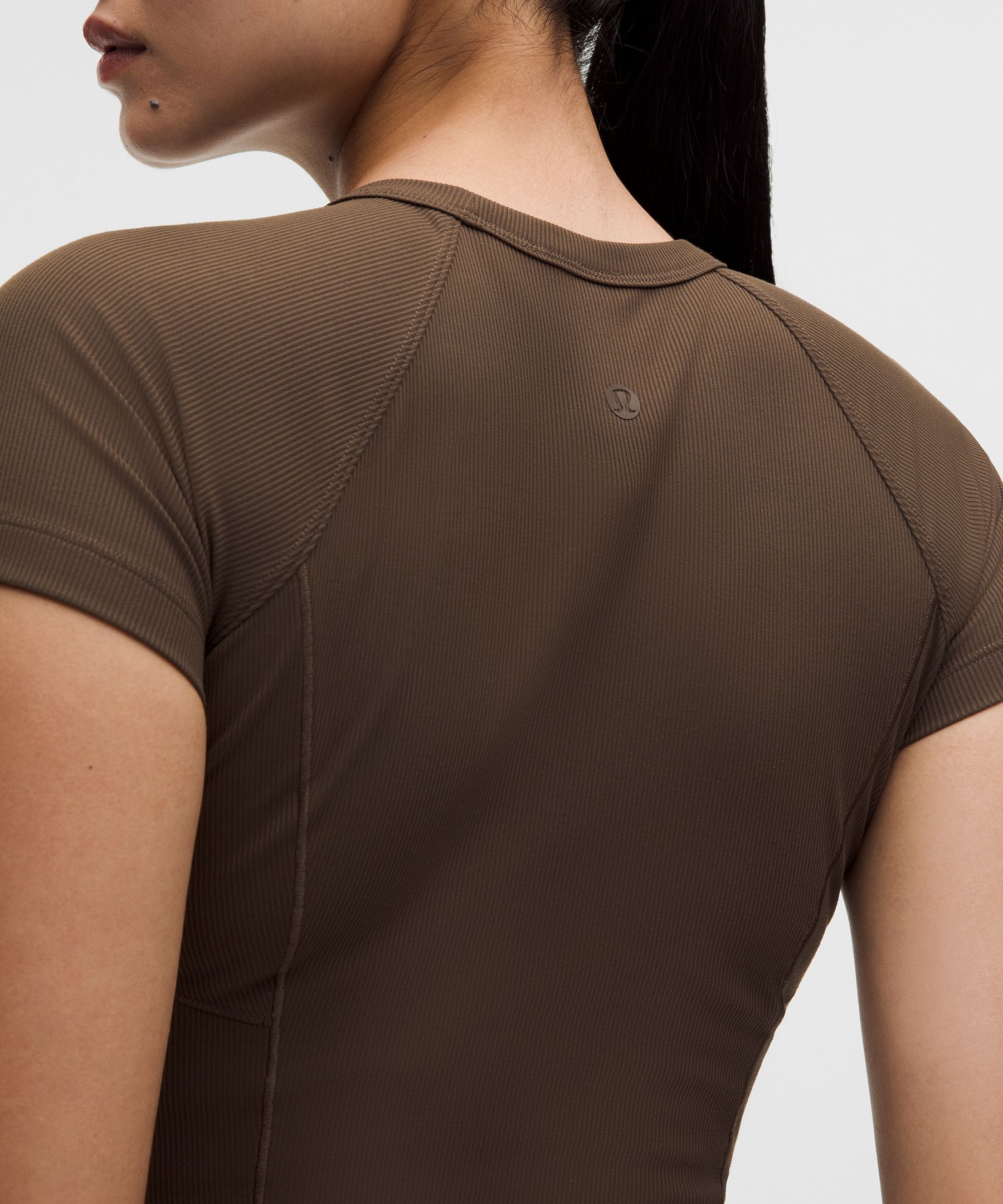 Ribbed Nulu Short-Sleeve Shirt