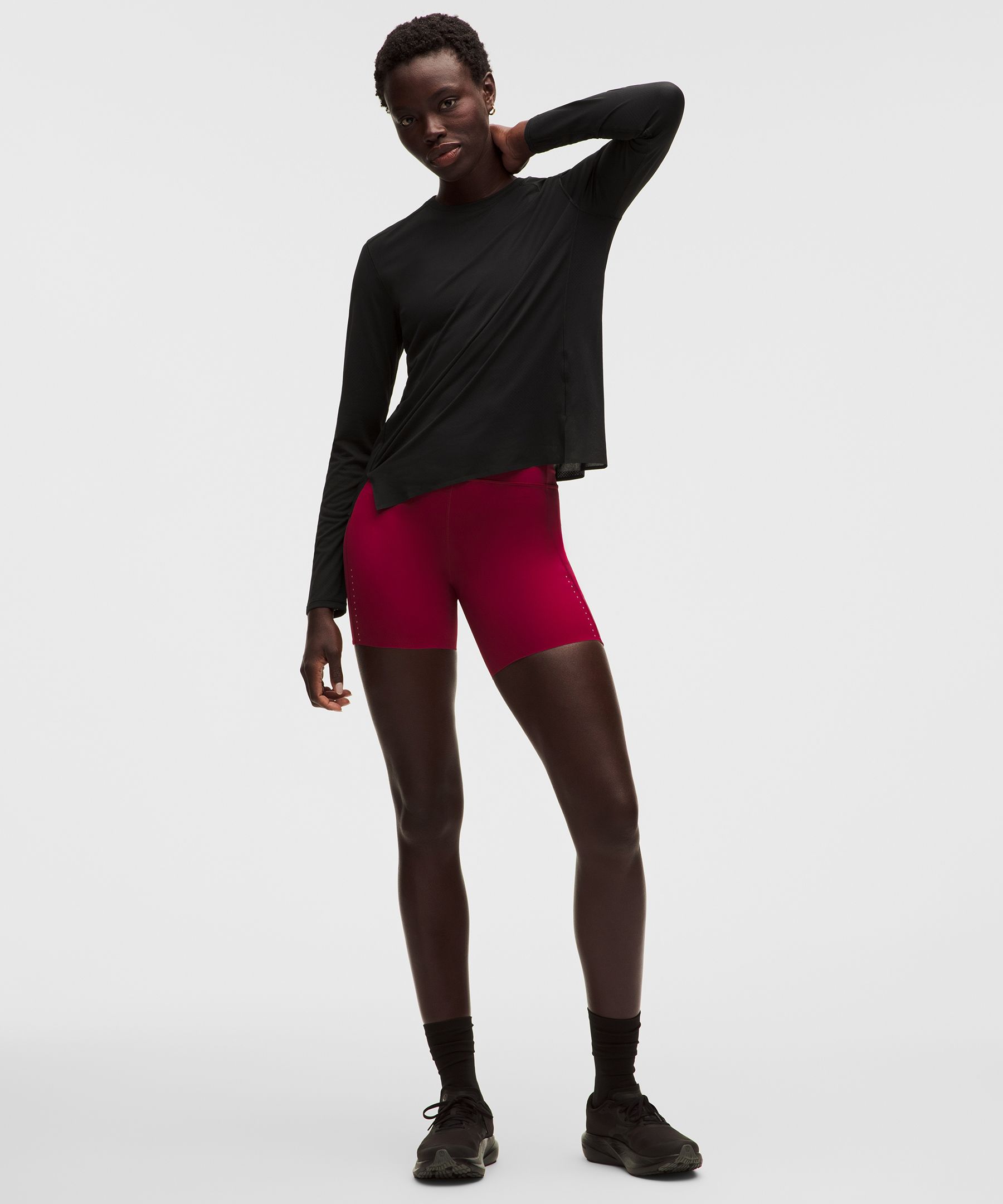 Fast and Free Long-Sleeve Shirt *Perforated Stripe