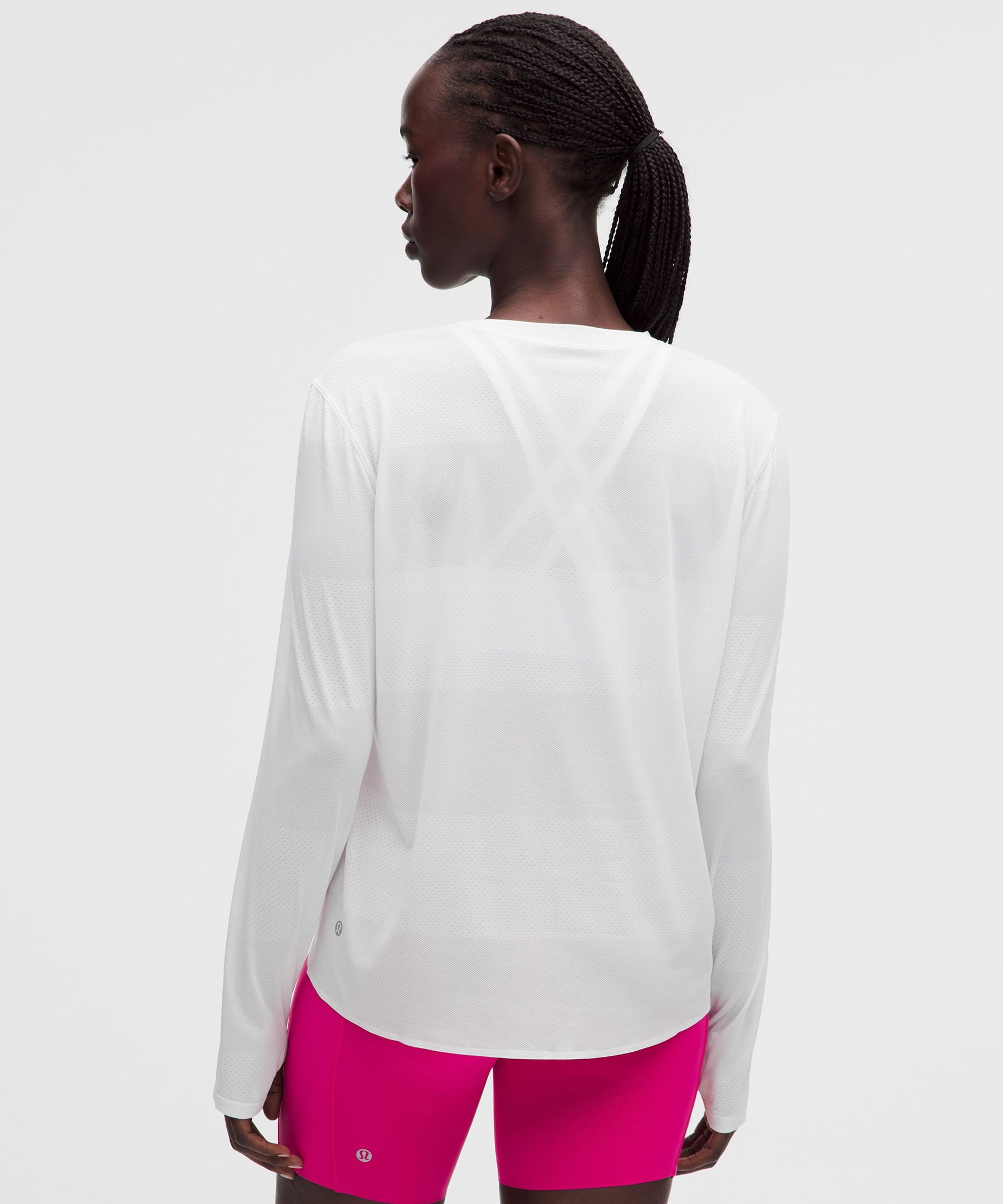 Fast and Free Long-Sleeve Shirt *Perforated Stripe