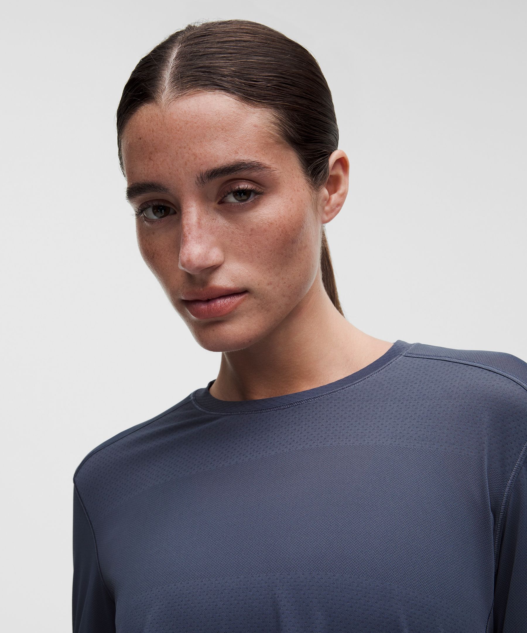 Fast and Free Long-Sleeve Shirt *Perforated Stripe