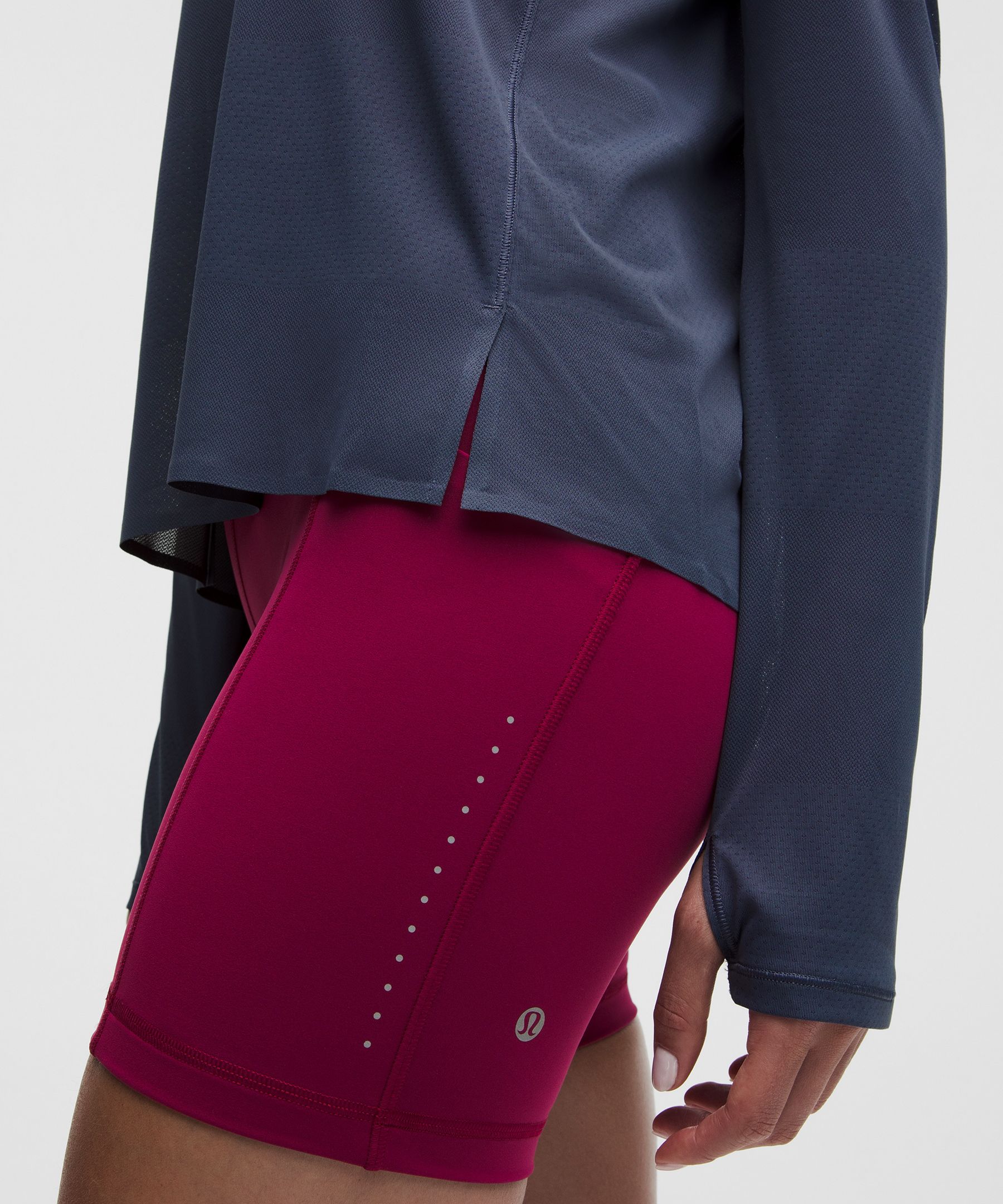 Fast and Free Long-Sleeve Shirt *Perforated Stripe