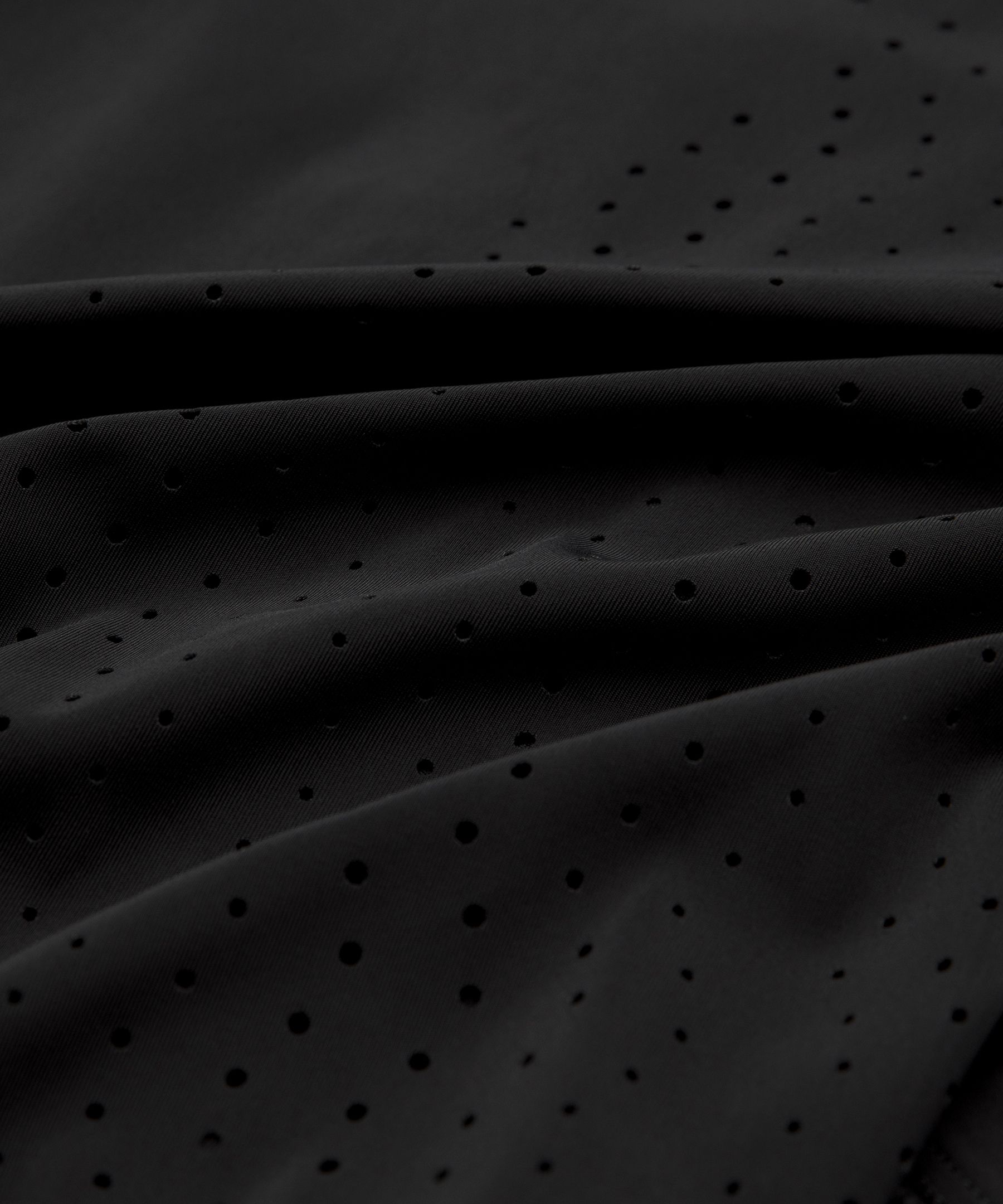 Sleek Perforated Running Jacket