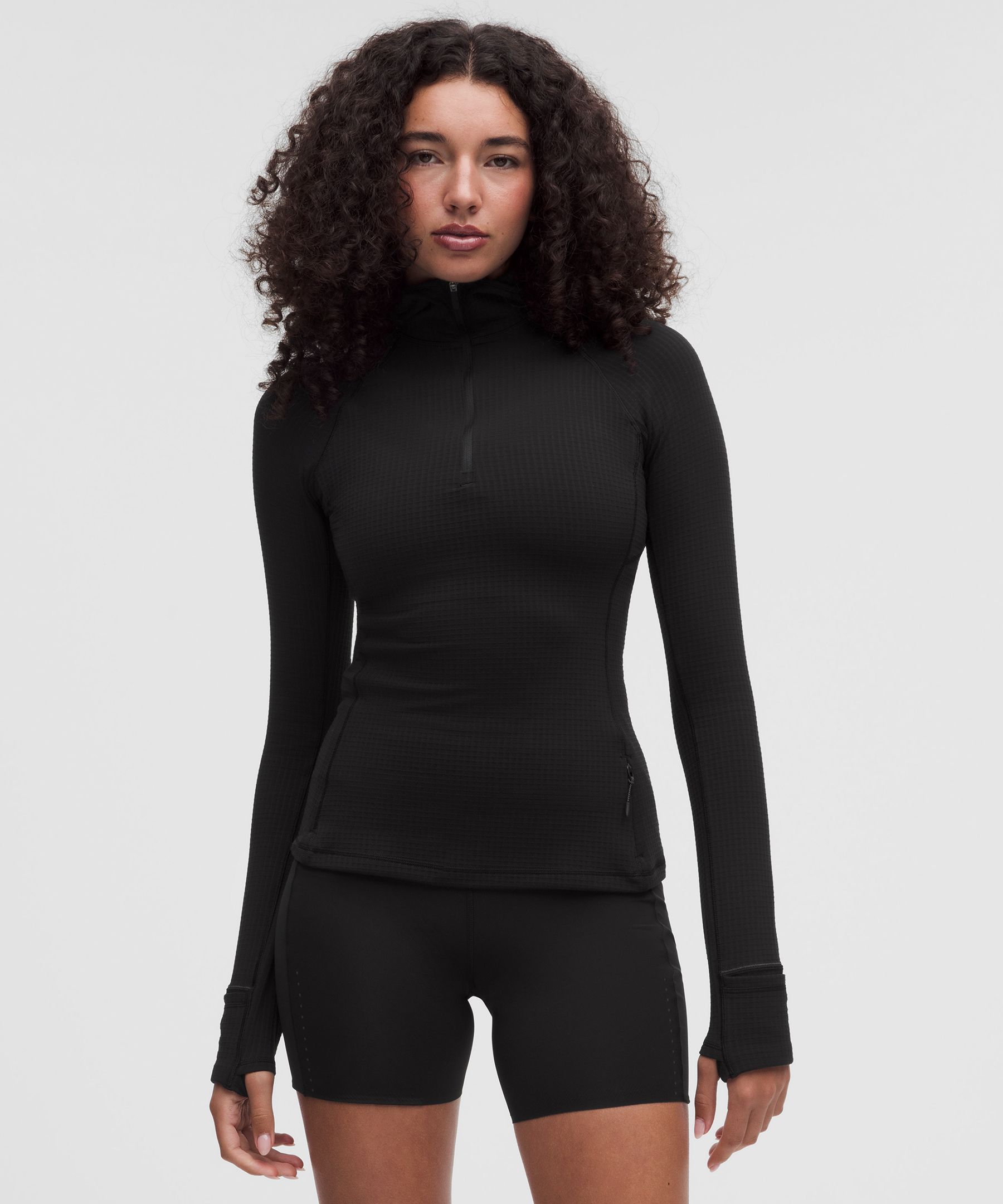 It's Rulu Hooded Half Zip