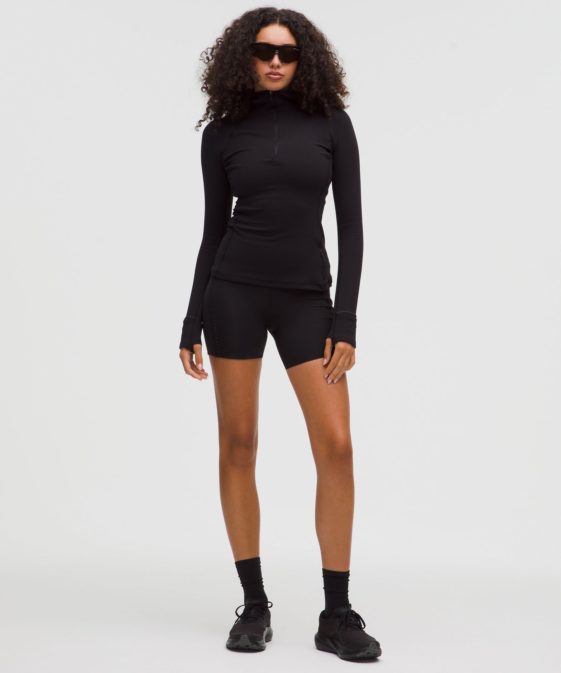 It's Rulu Hooded Half Zip