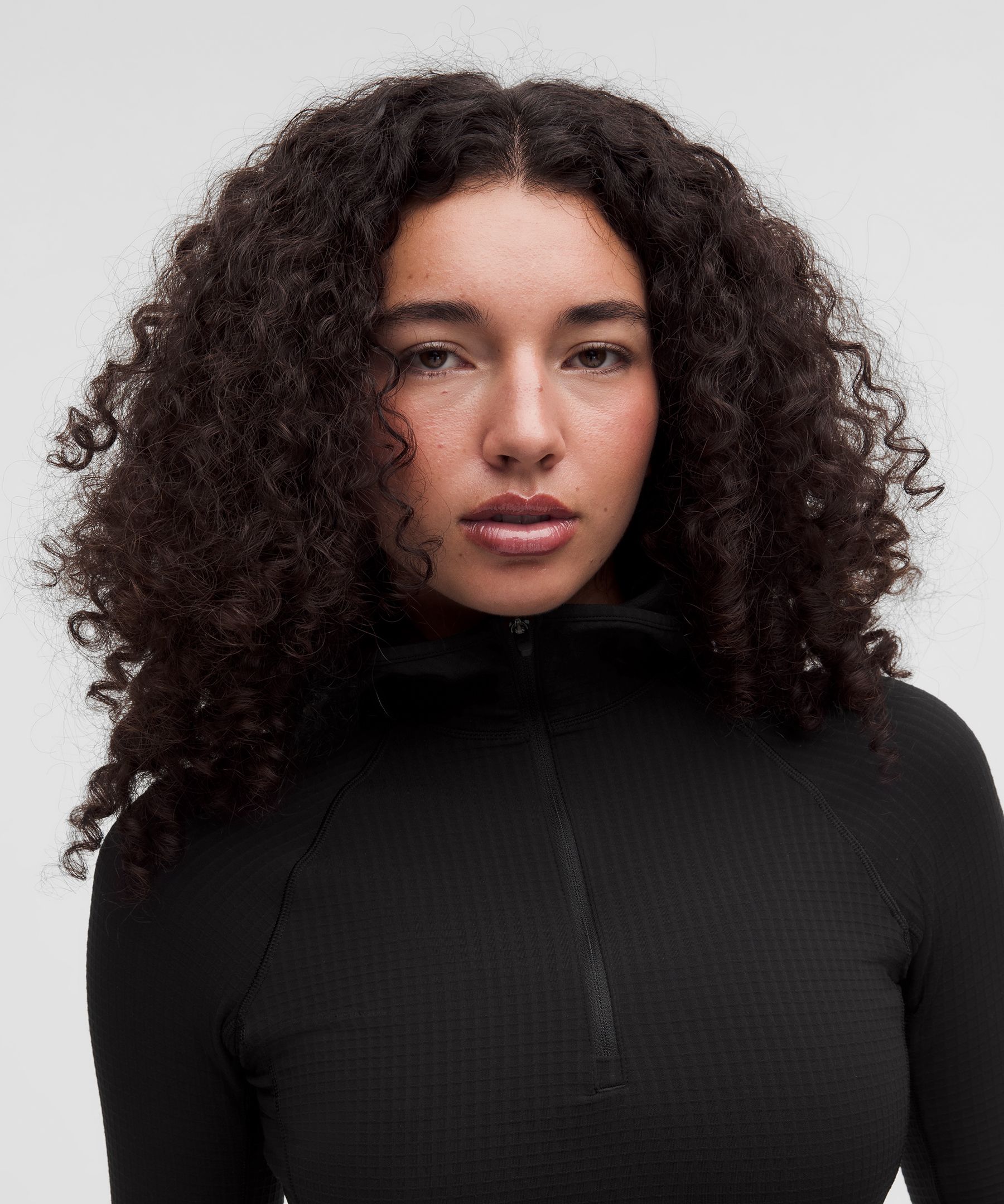 It's Rulu Hooded Half Zip