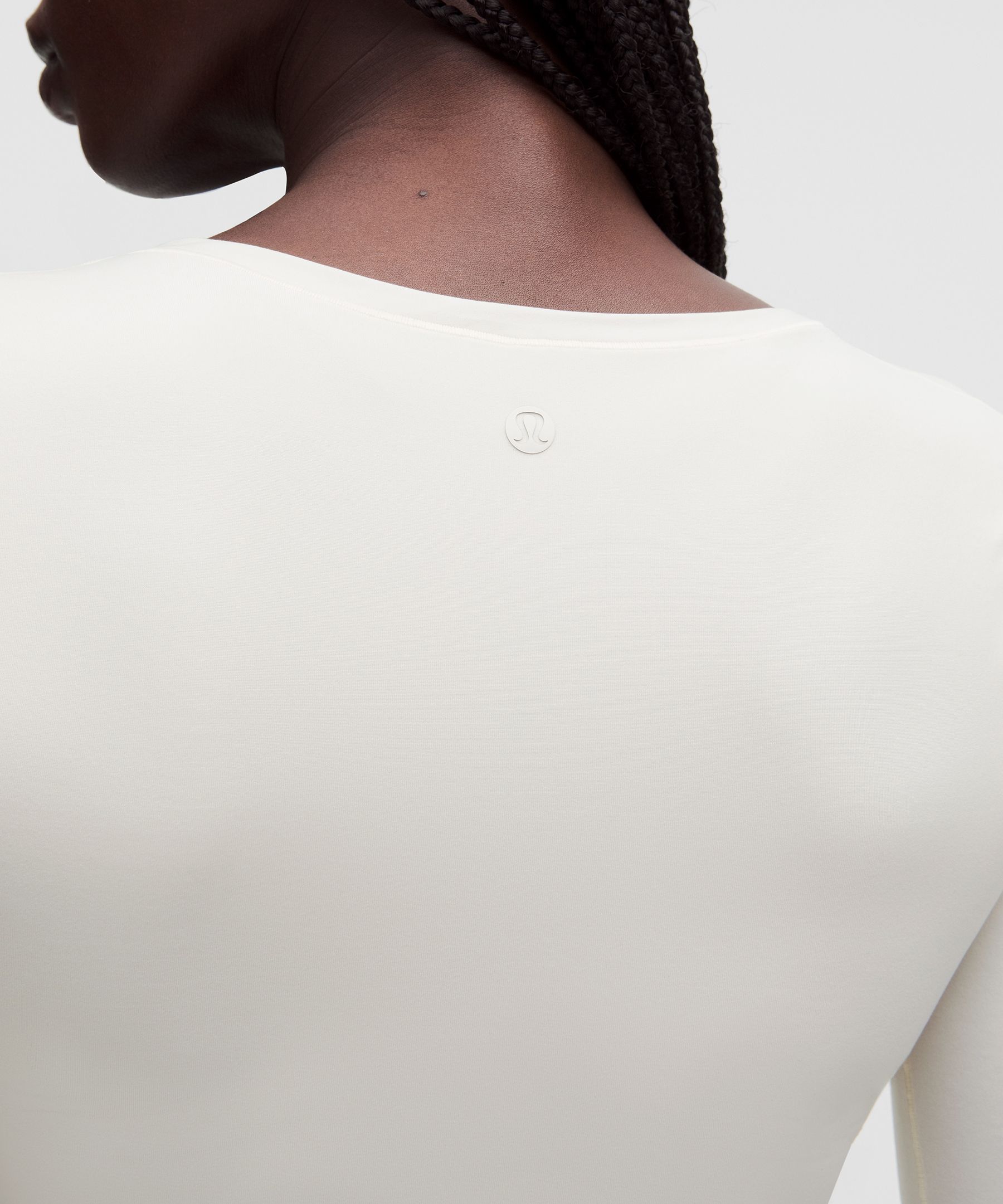 Wundermost Ultra-Soft Nulu Scoopneck Long-Sleeve Shirt