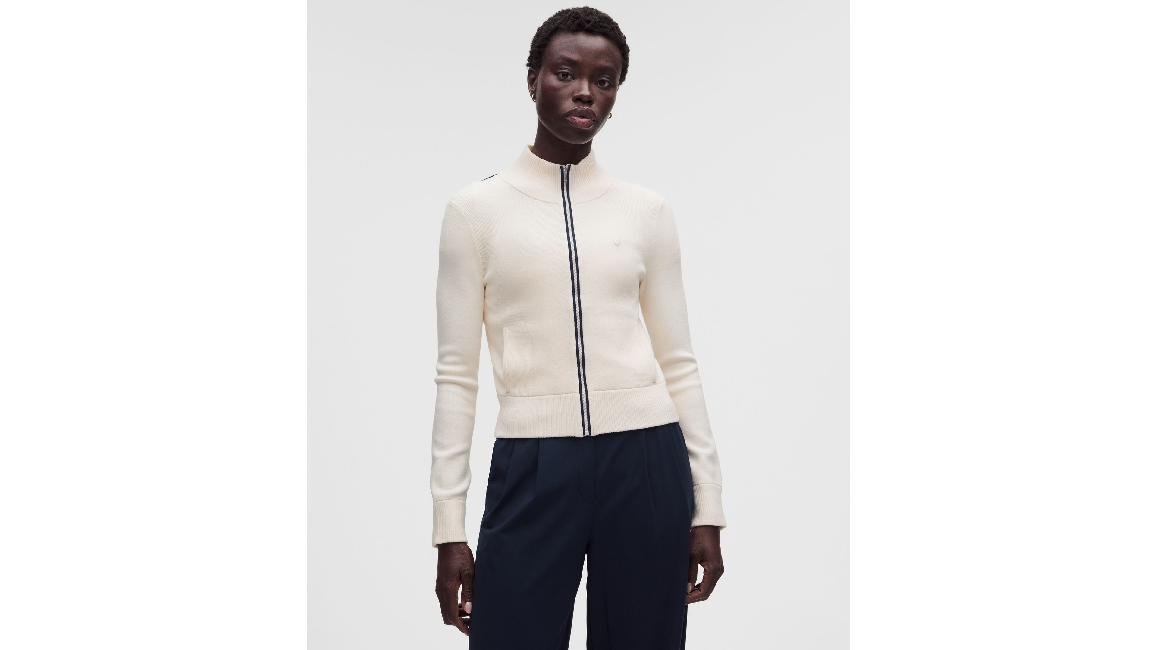 Knit Full-Zip Golf Jacket
