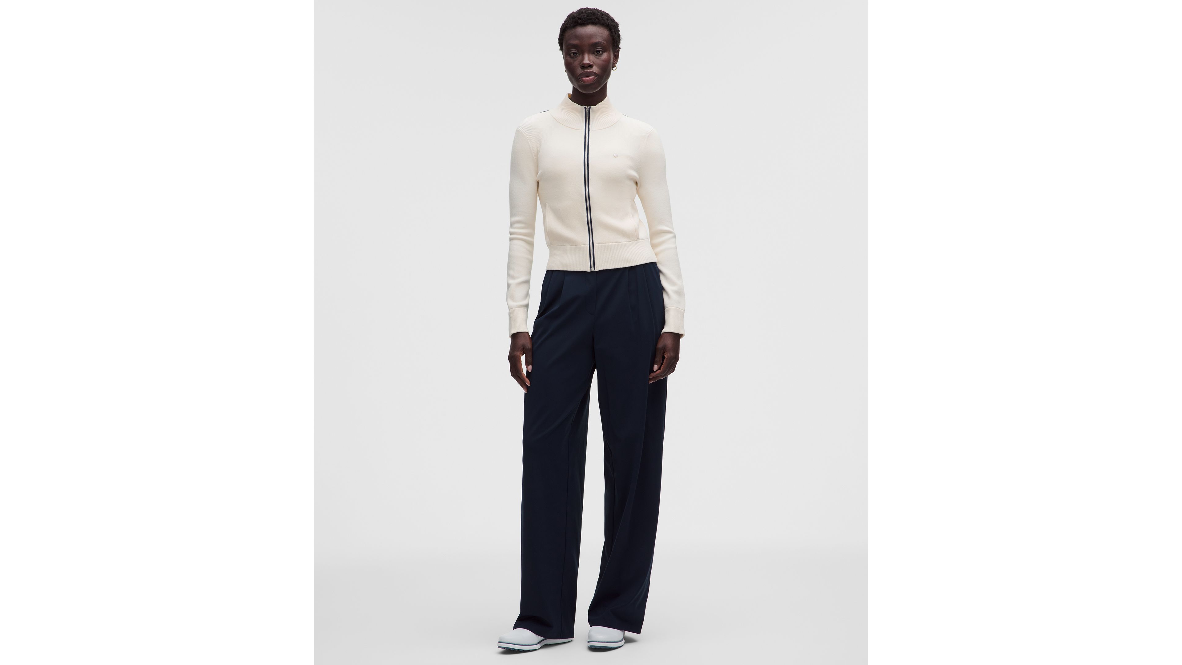 Knit Full-Zip Golf Jacket
