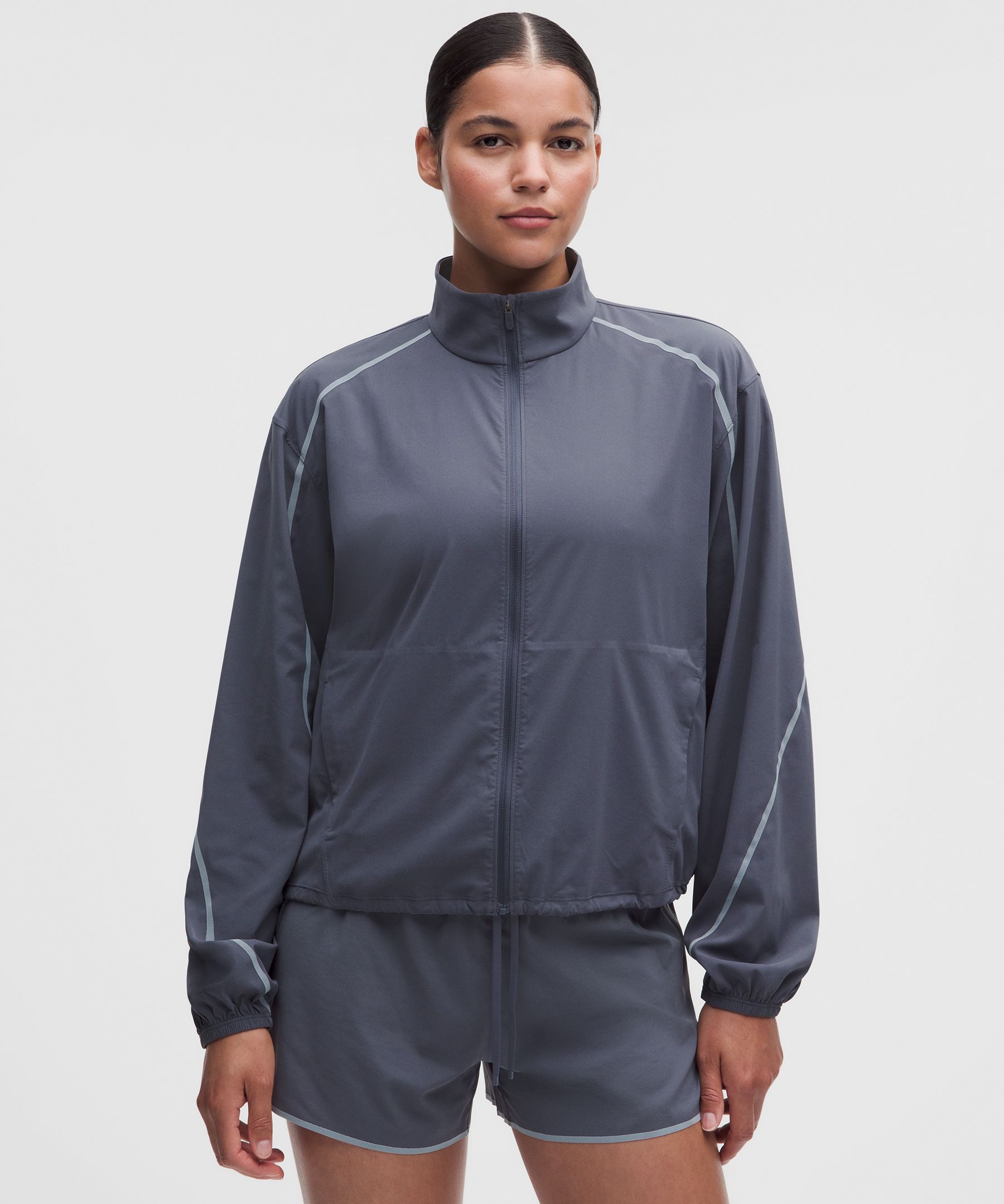 Two-Toned Track Jacket