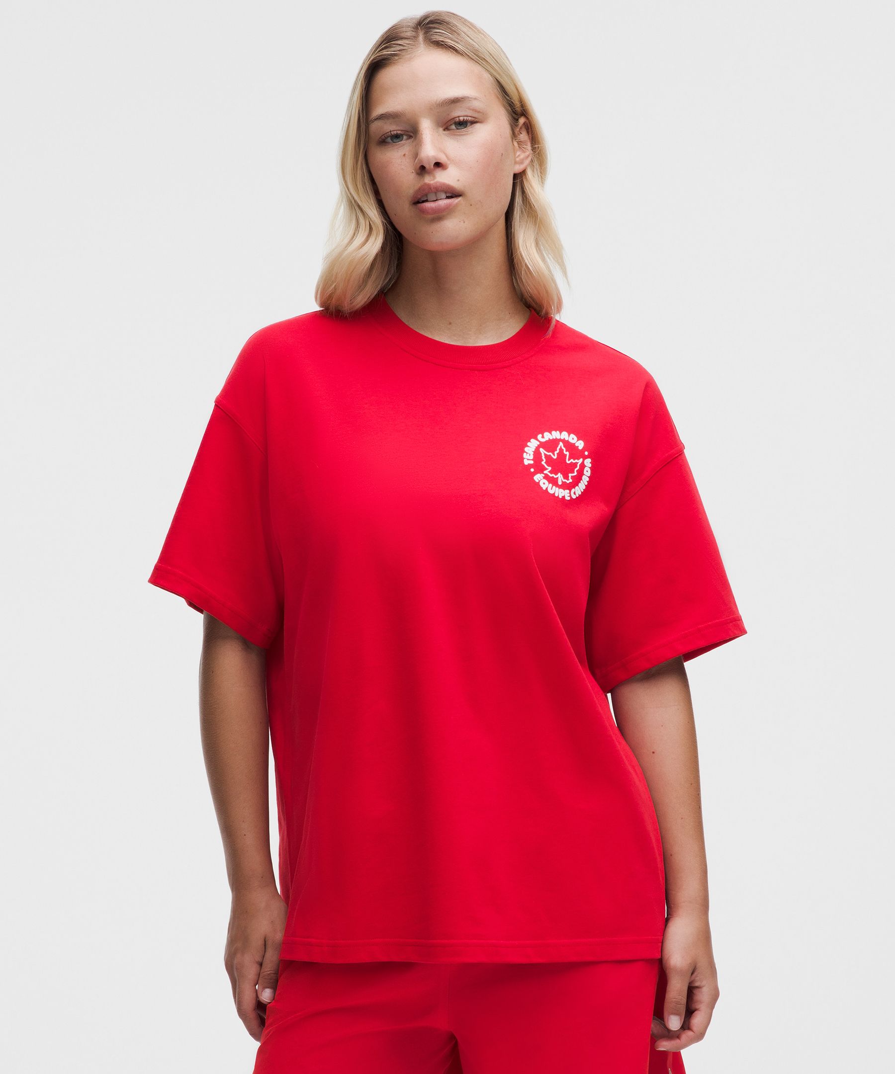 Team Canada Cotton Jersey Short-Sleeve Shirt *COC Logo